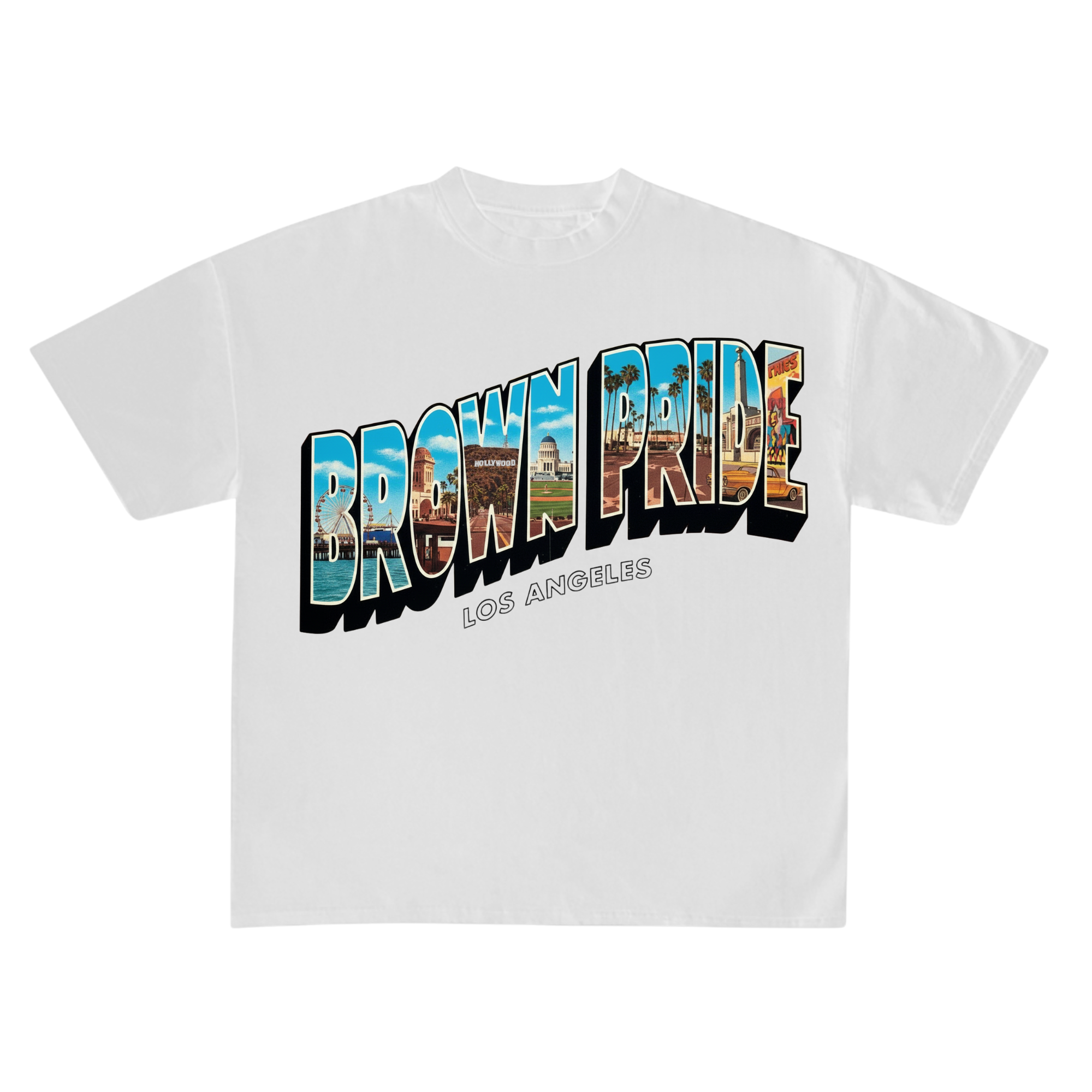 Brown Pride LA-Scenic Tees