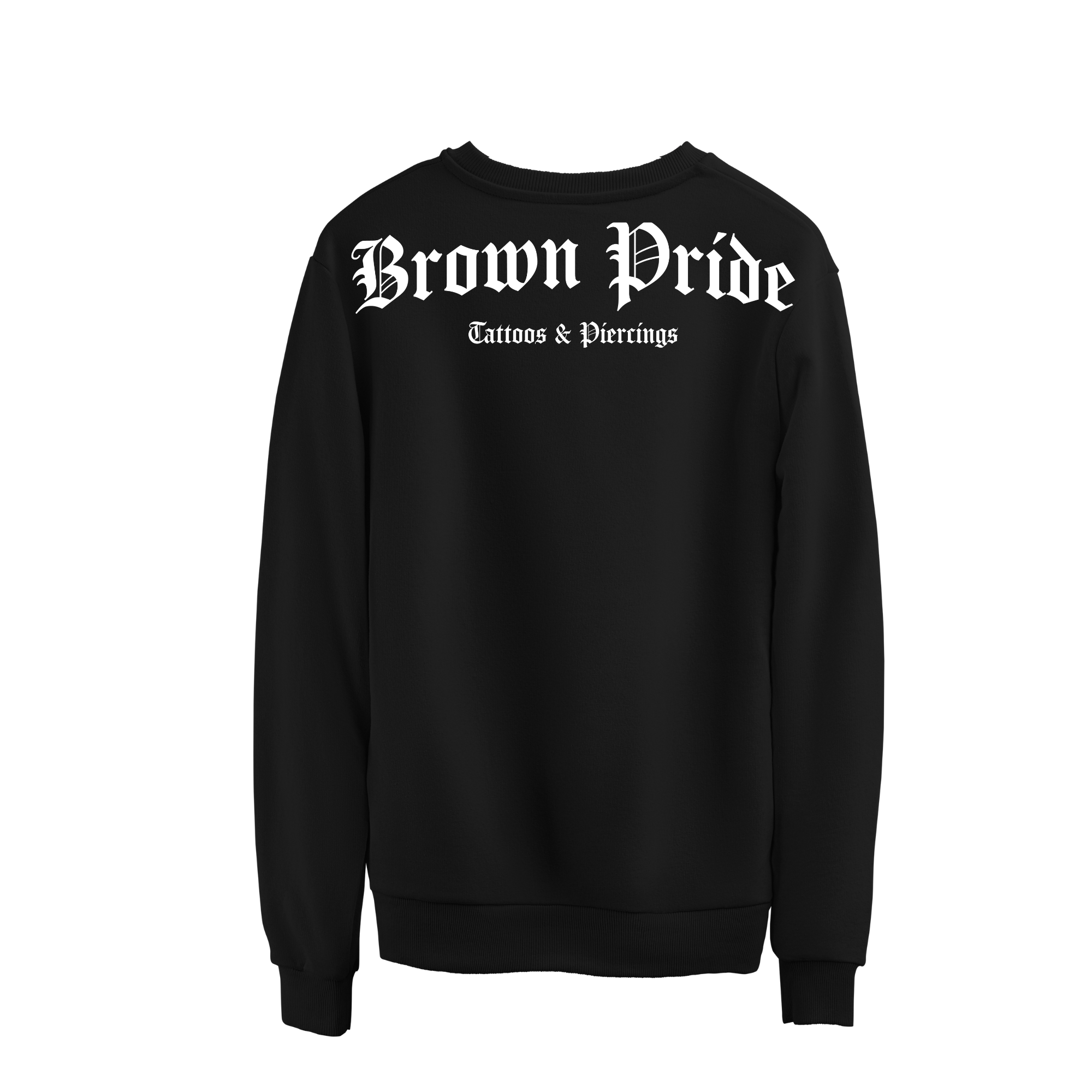 Black Brown Pride  Crew Neck and Sweatpants Set