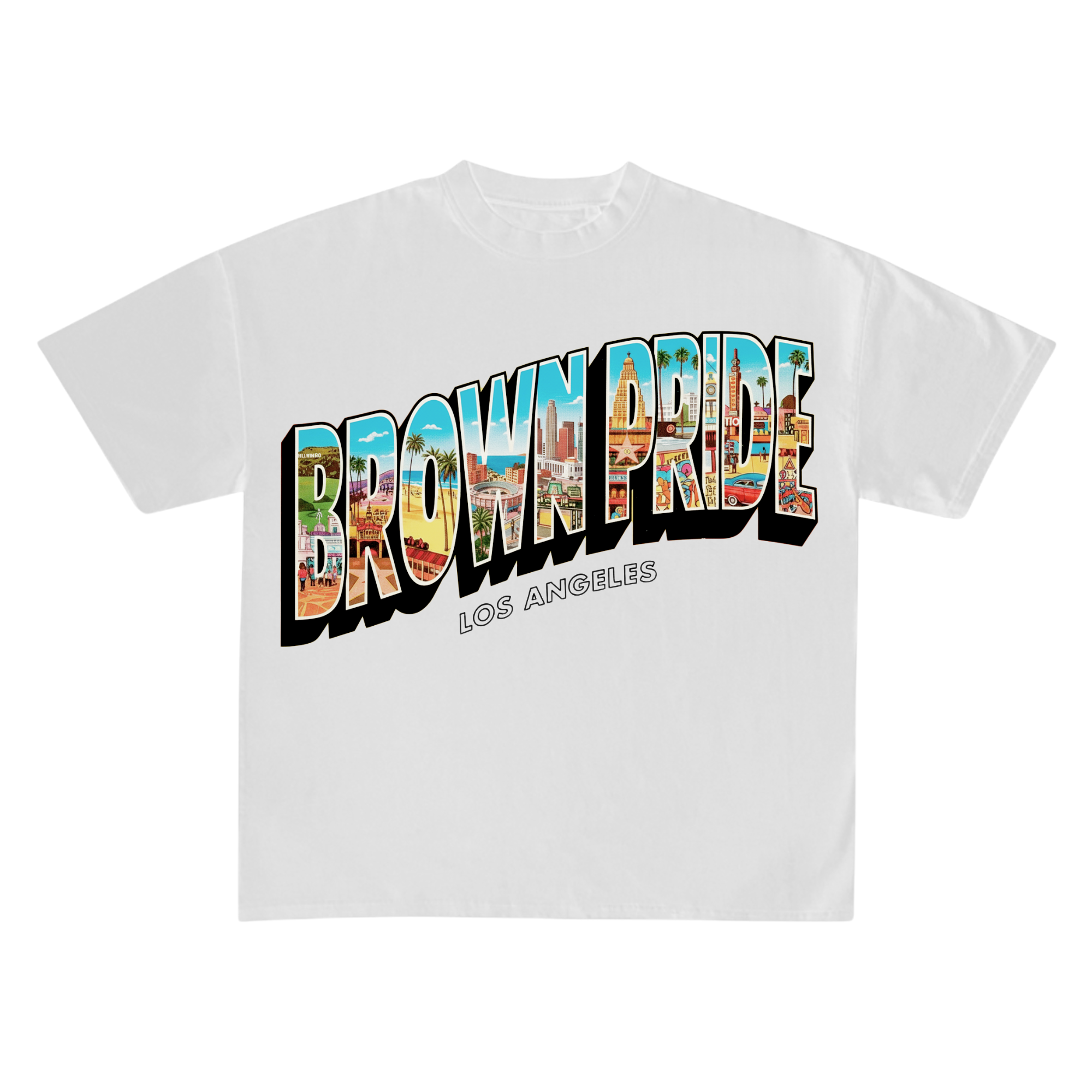 Brown Pride LA-Scenic Tees