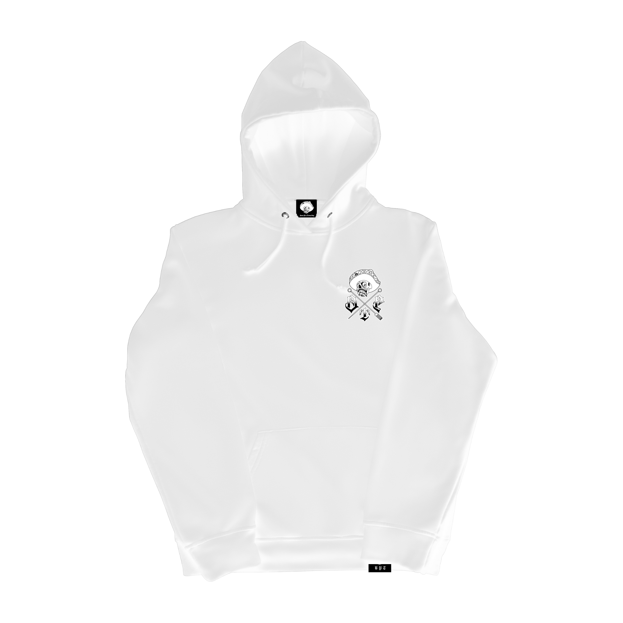 Classic Lightweight White Hoodie
