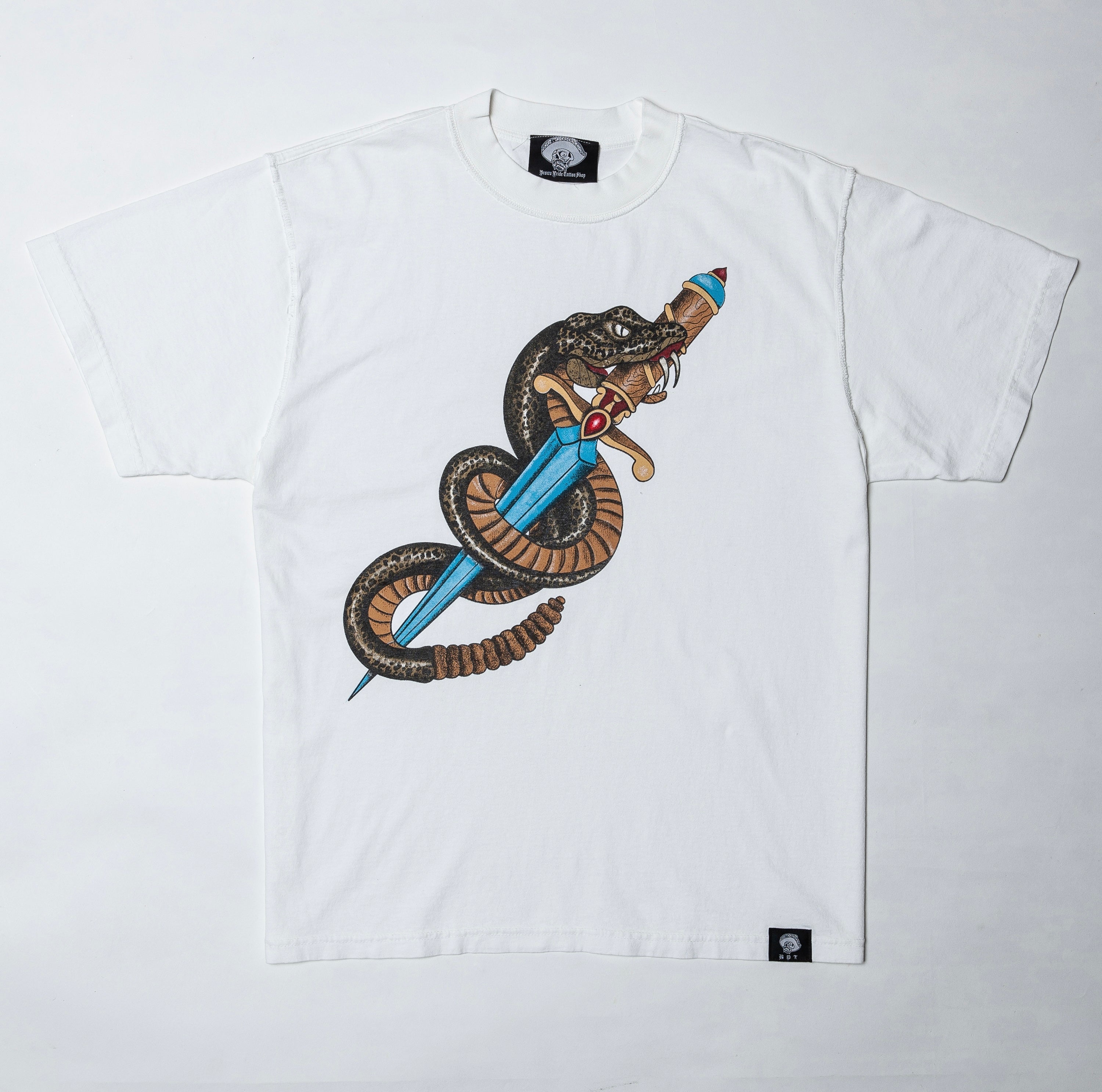 Traditional Snake Dagger Reverse Tee