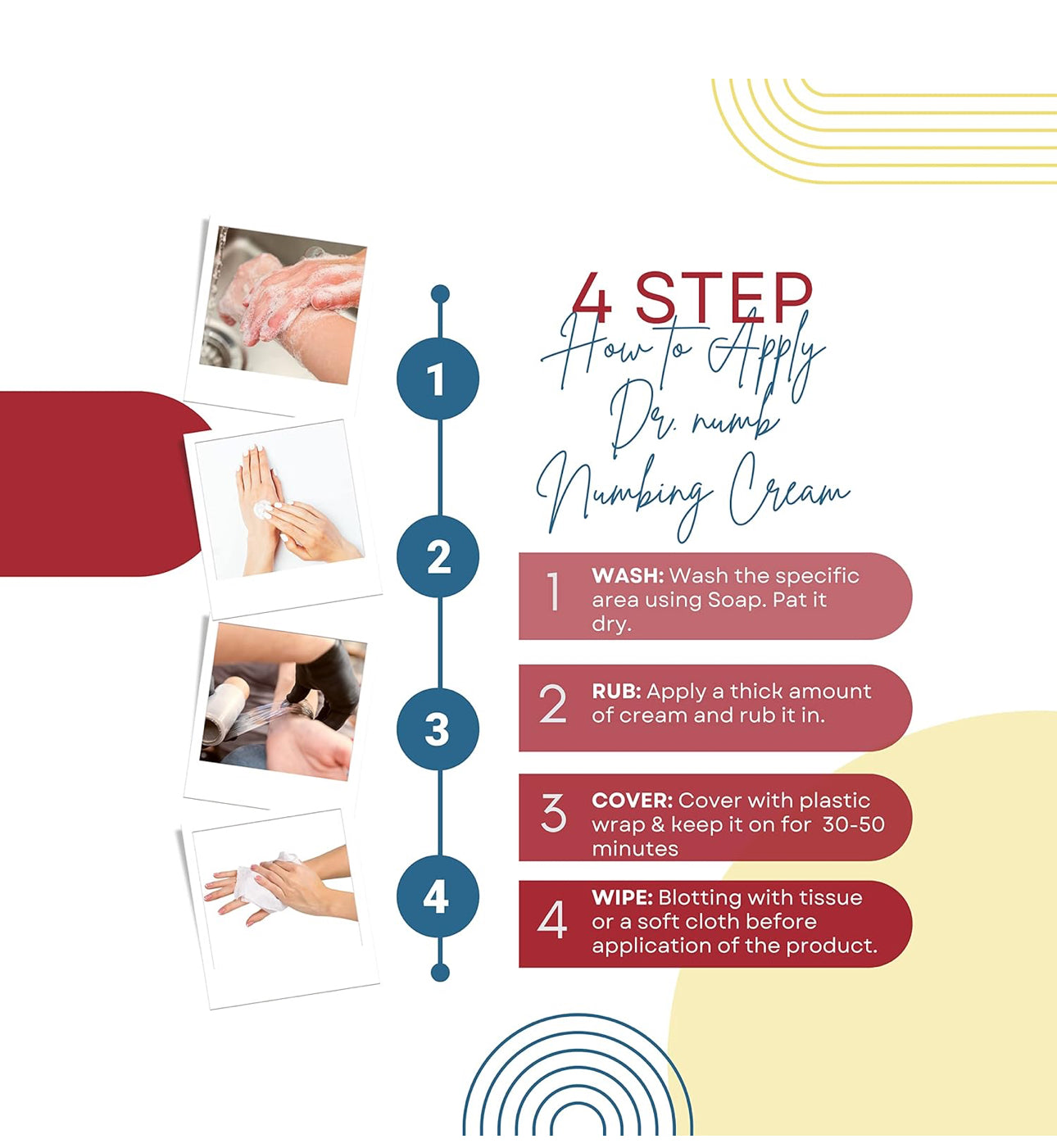 Dr. Numb 5% Lidocaine Numbing Cream