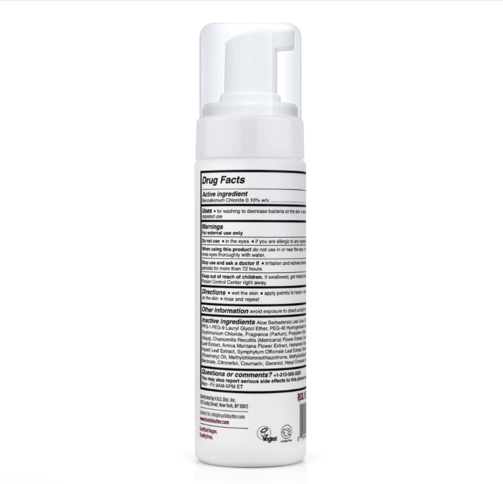 Hustle Helper Comfort Enhancing Antimicrobial Foam Soap 7oz