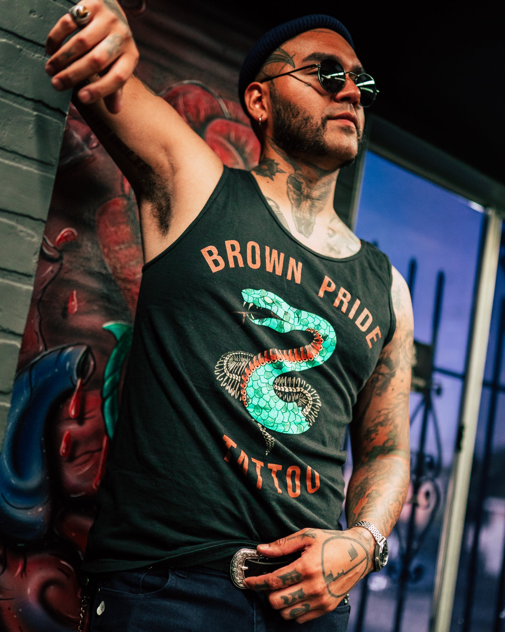 Tattoo Guy Muscle Tee