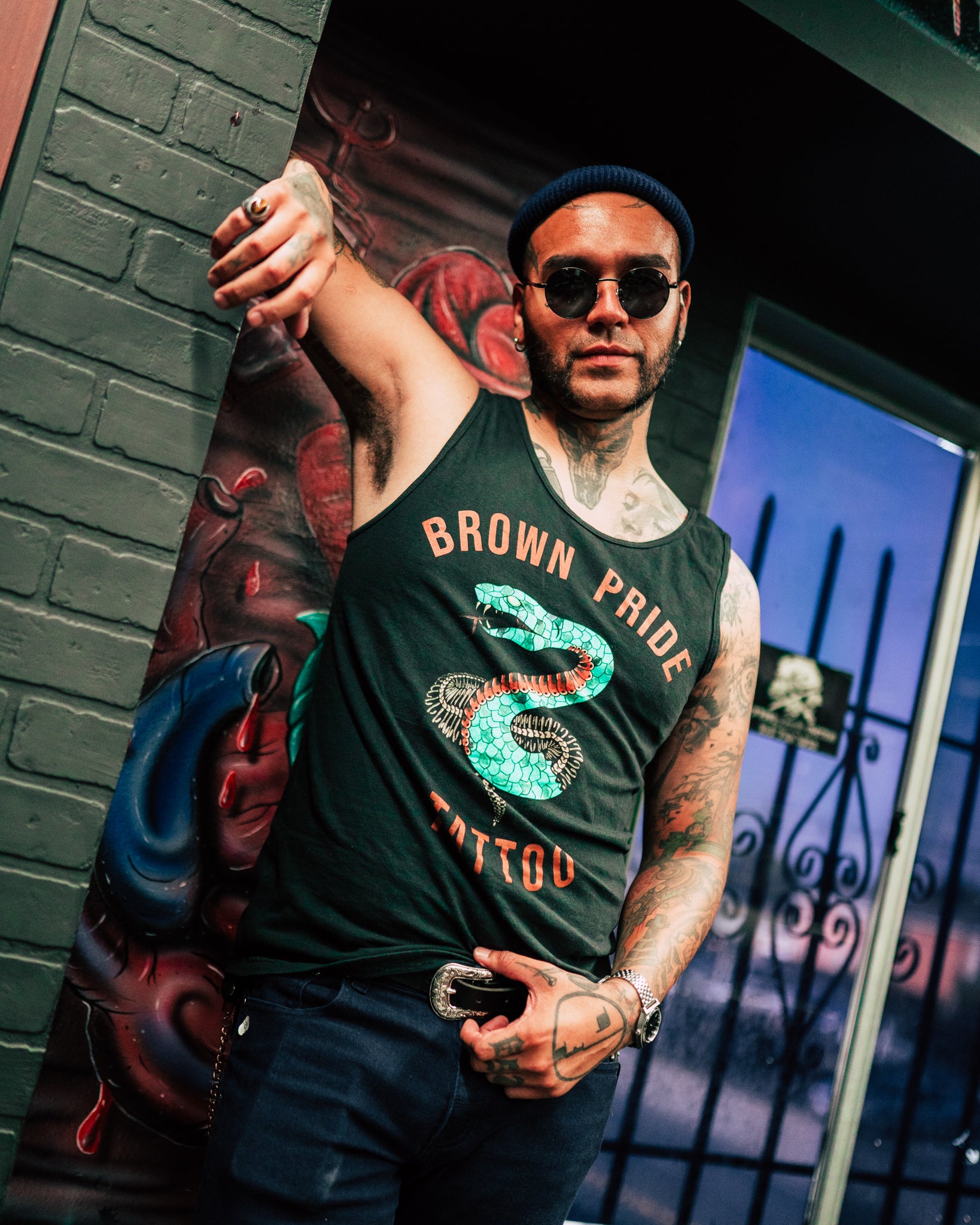 Tattoo Guy Muscle Tee