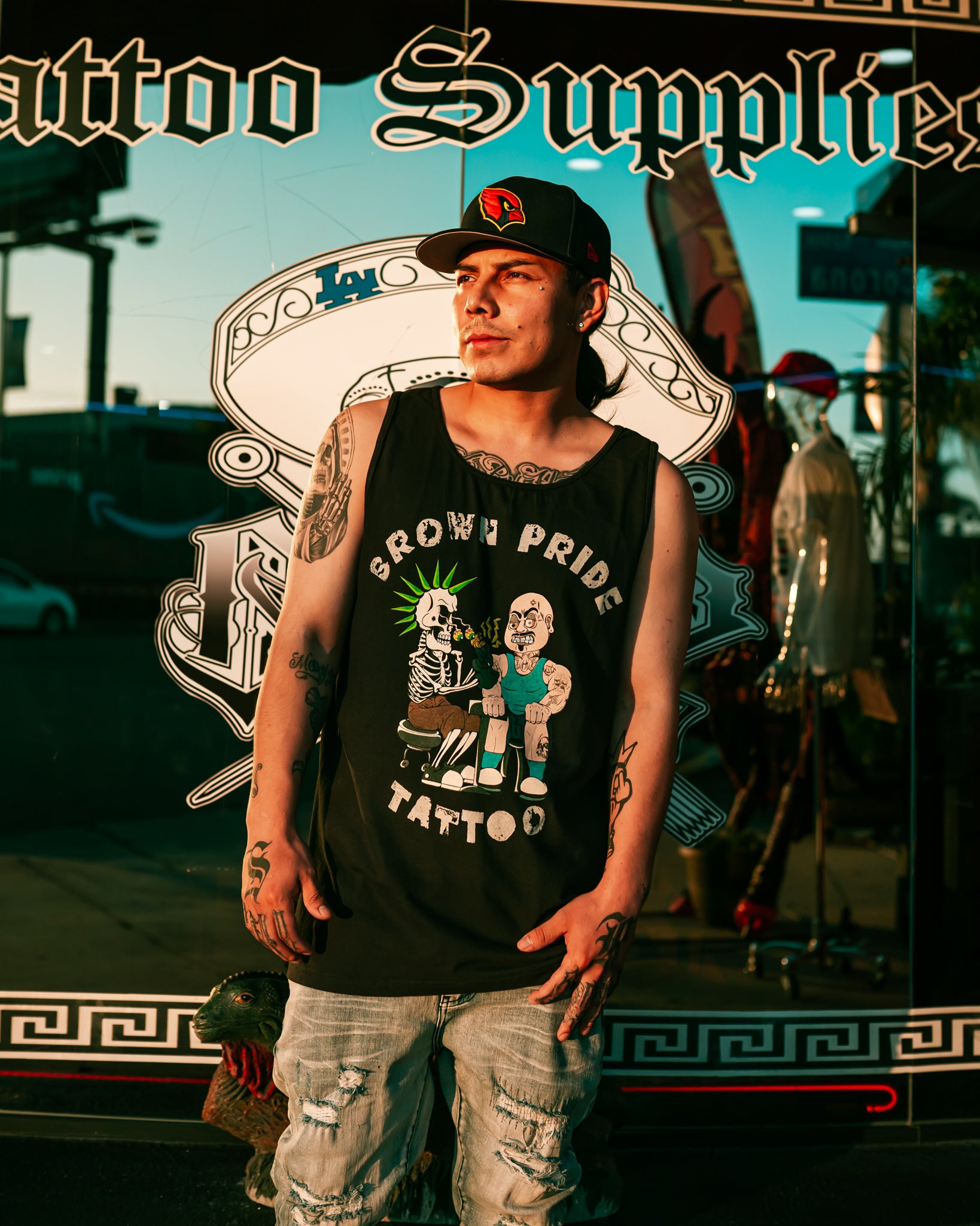 Tattoo Guy Muscle Tee