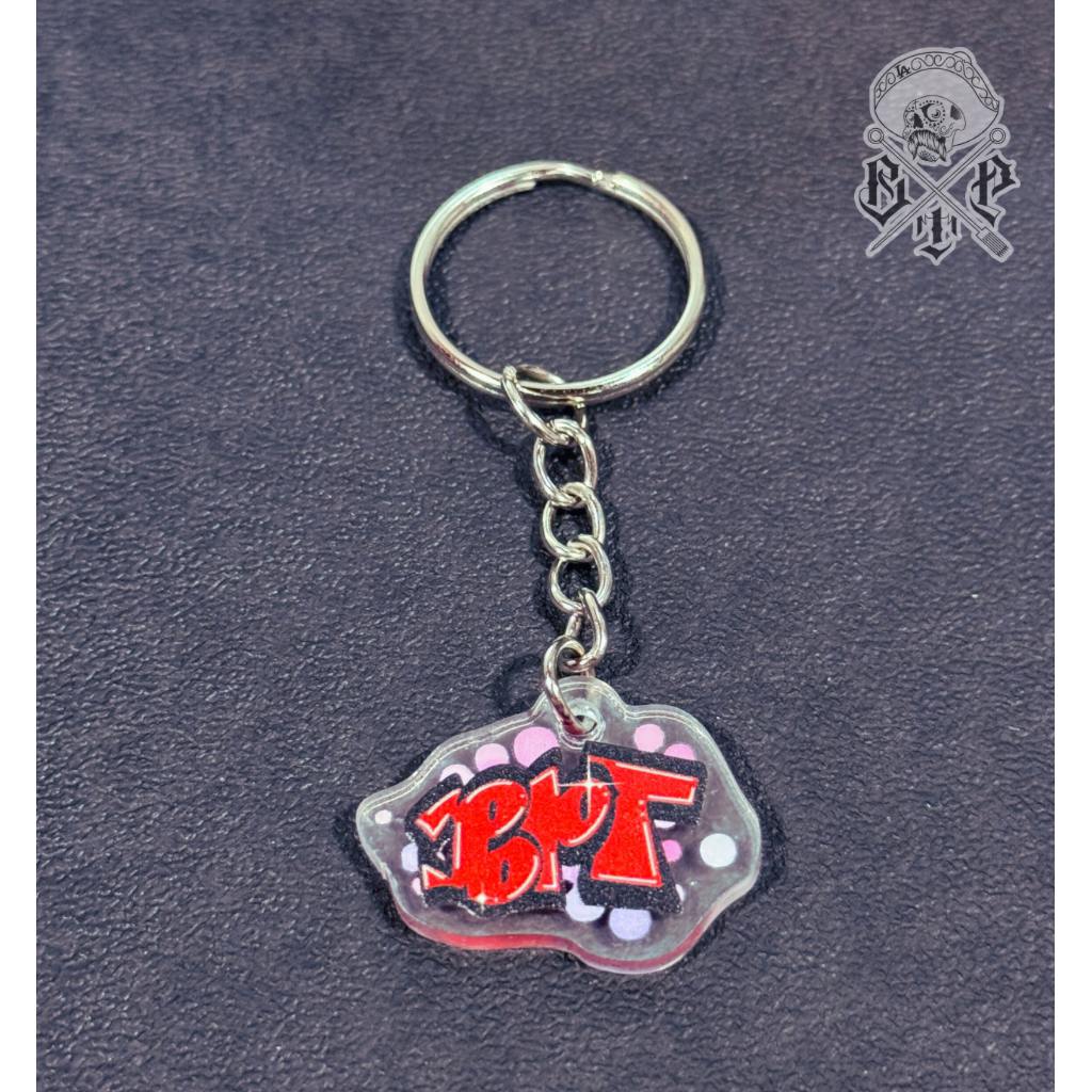 BPT Graffiti Acrylic Keychain