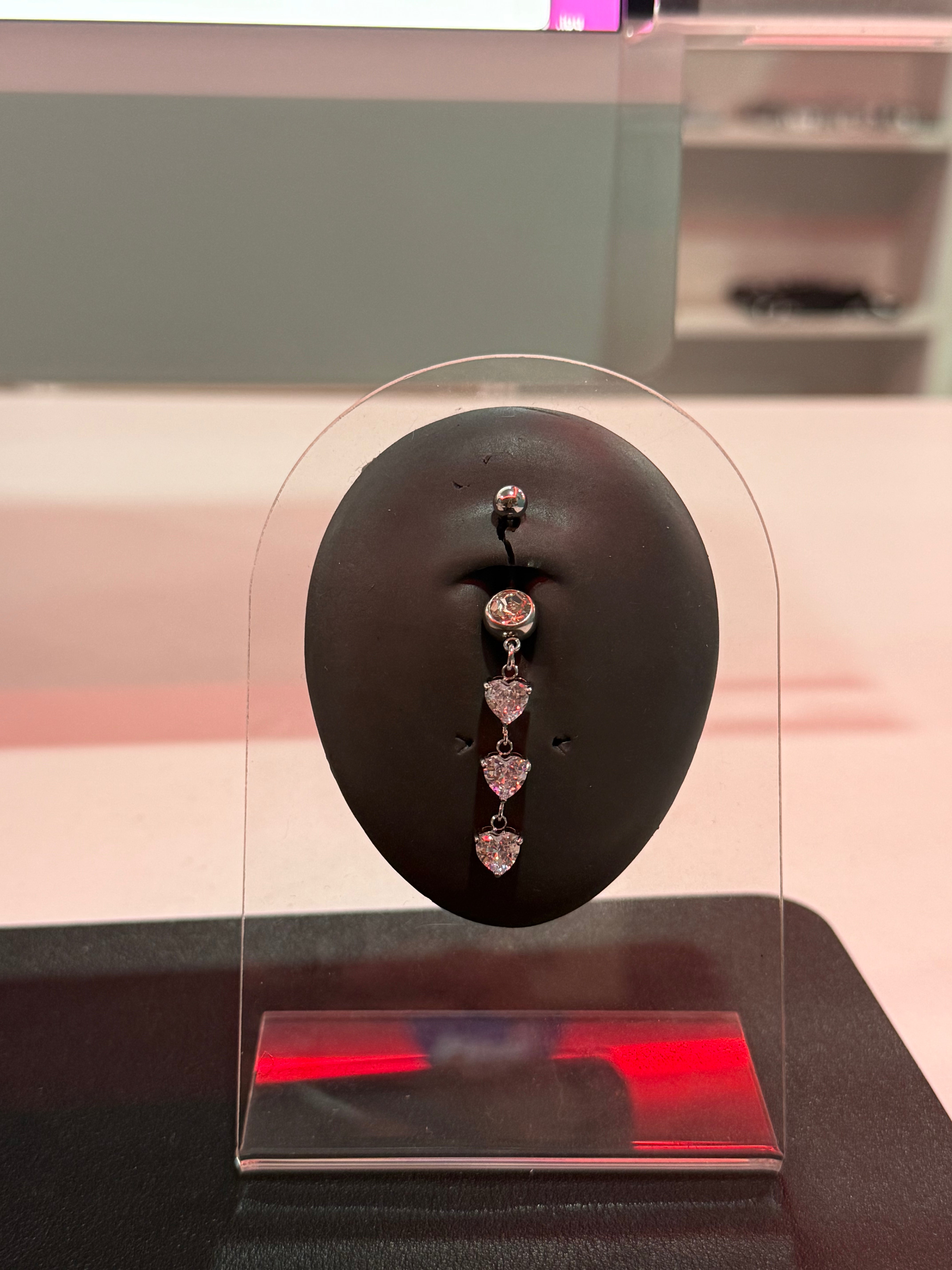 Triple Dangle Heart Belly