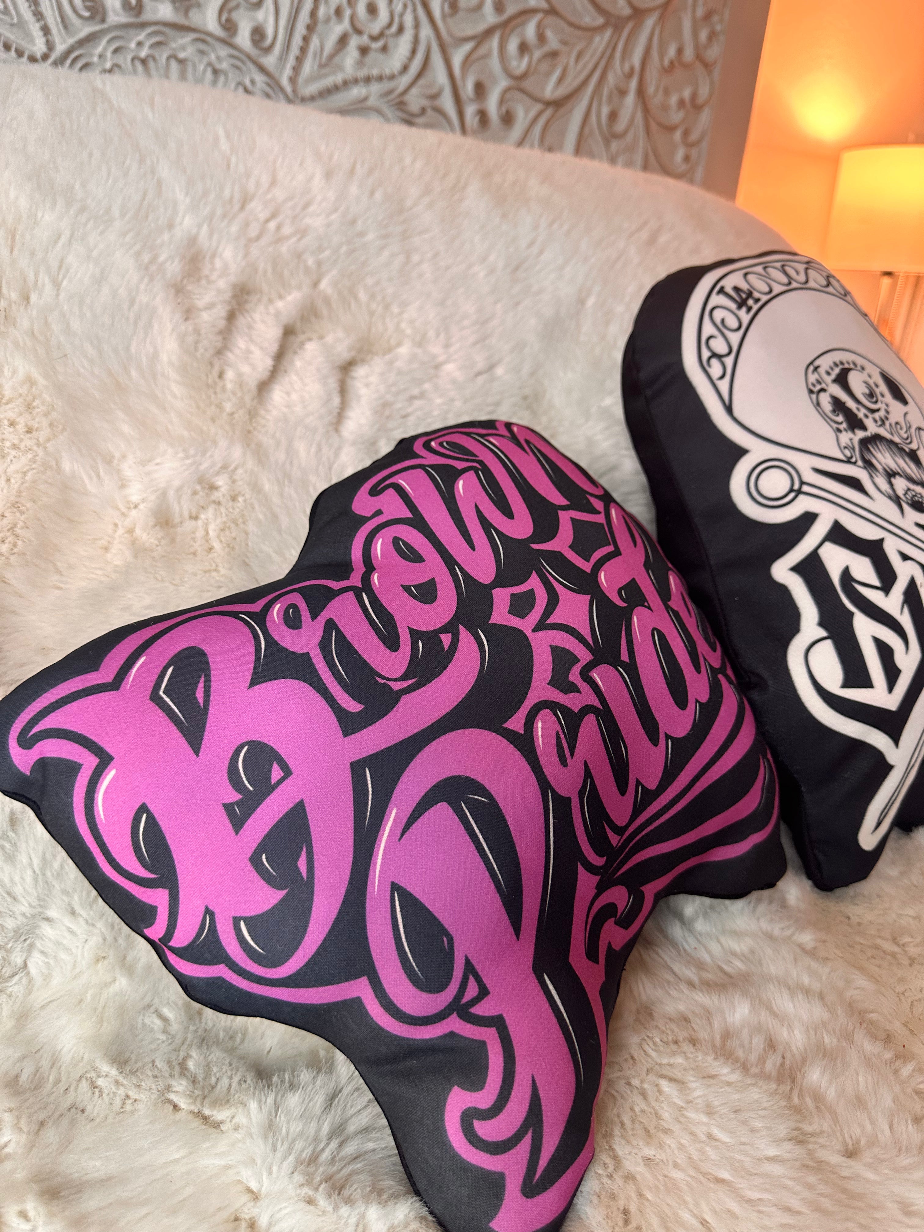 Brown Pride Freehand Pillow