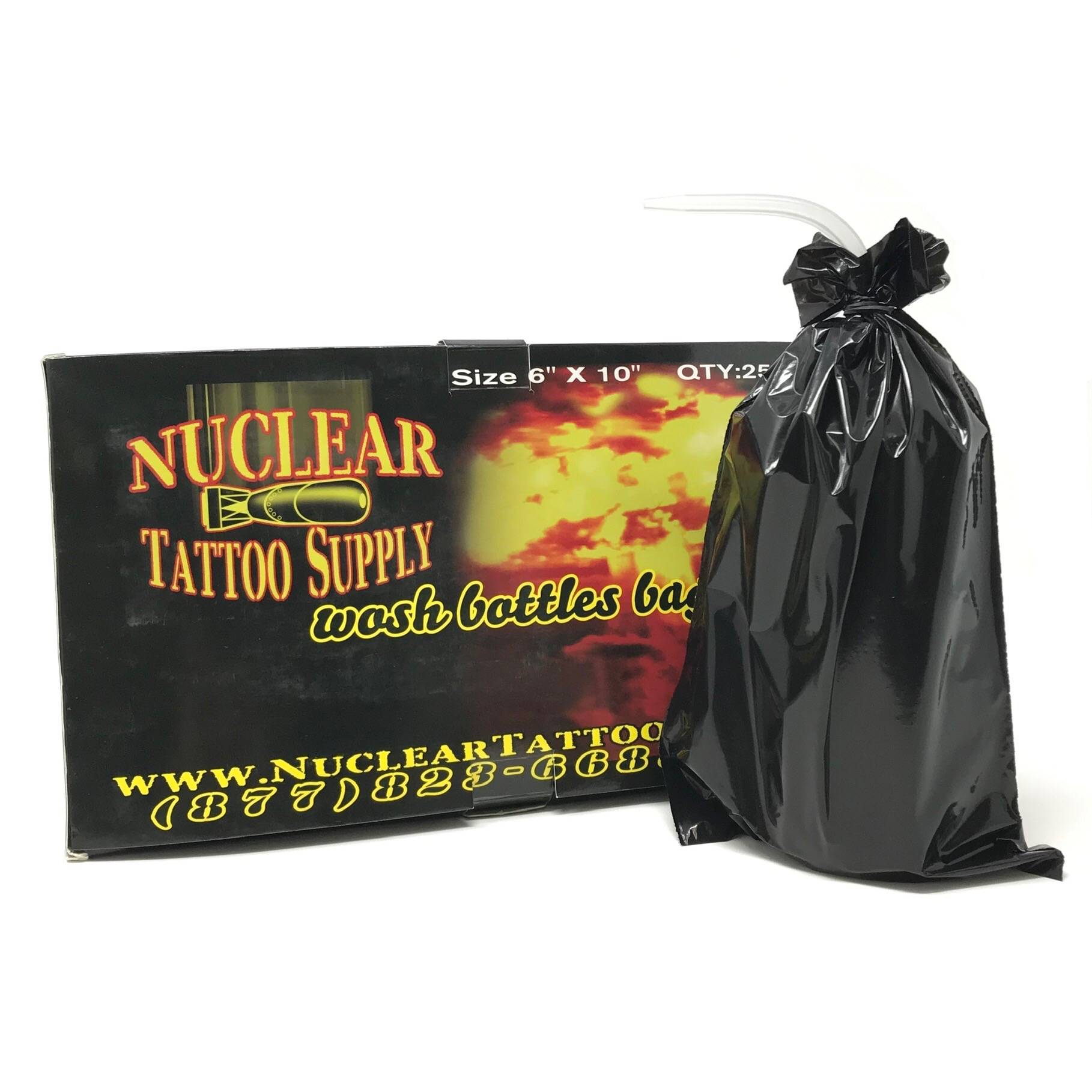 Nuclear Wash Bottles Bags