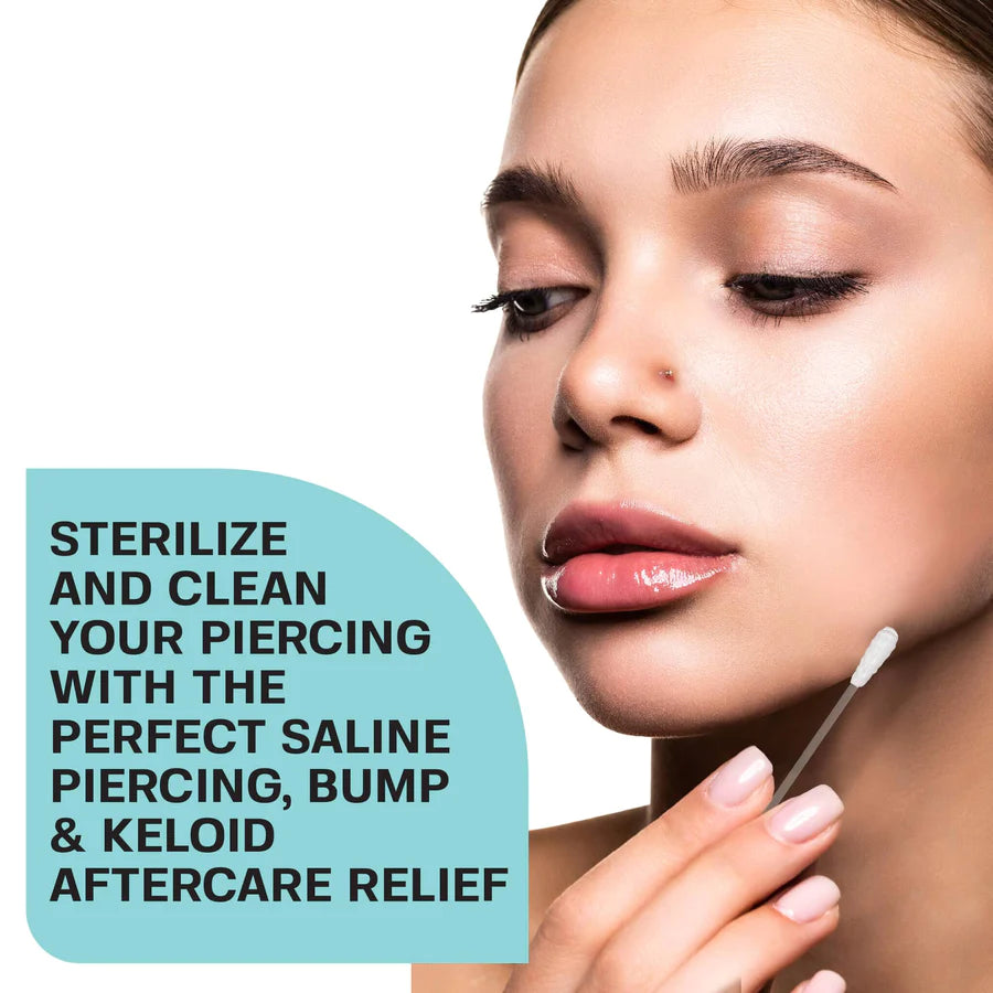 Base Laboratories Piercing Aftercare Saline Gel Swabs