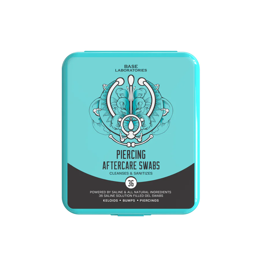 Base Laboratories Piercing Aftercare Saline Gel Swabs