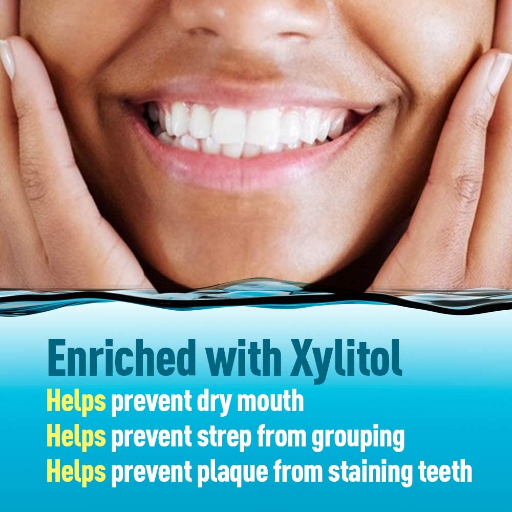 H2O Healing Rinse Sea Salt Oral Care Artic Mint