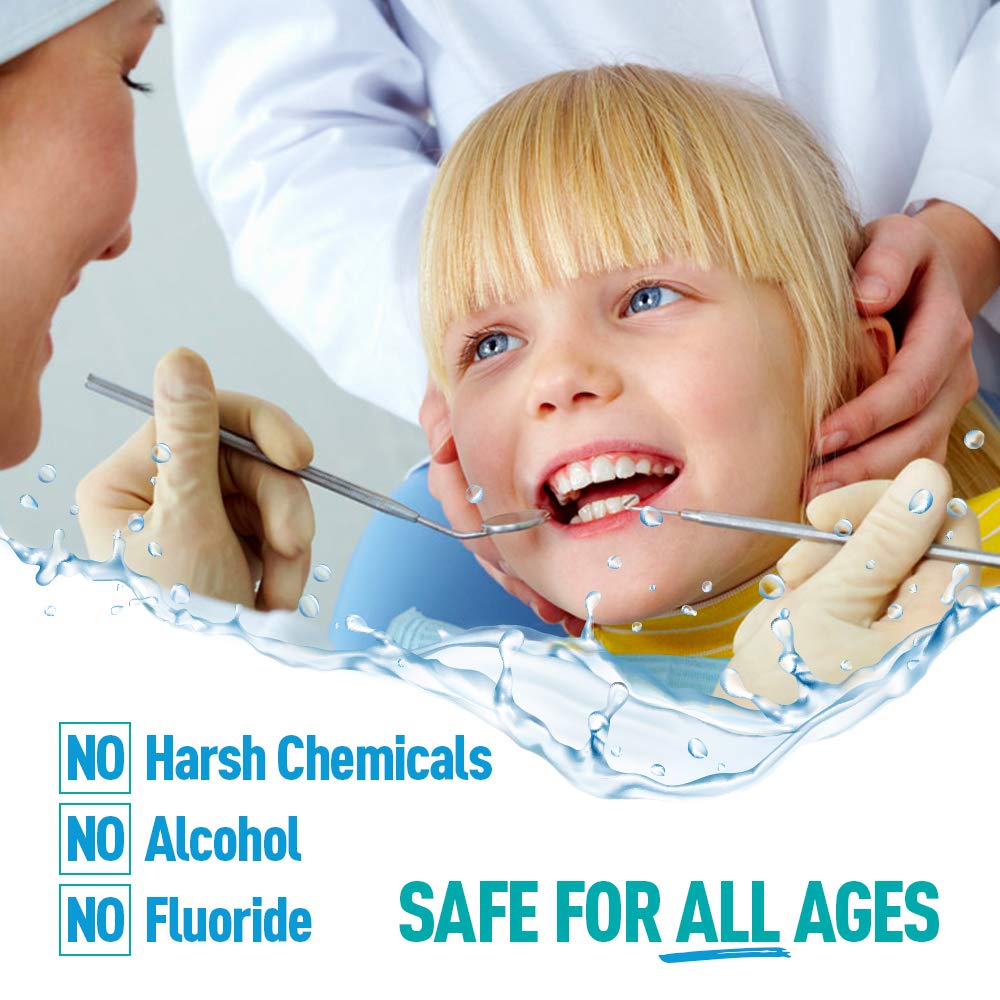 H2O Healing Rinse Sea Salt Oral Care Fresh Lemon