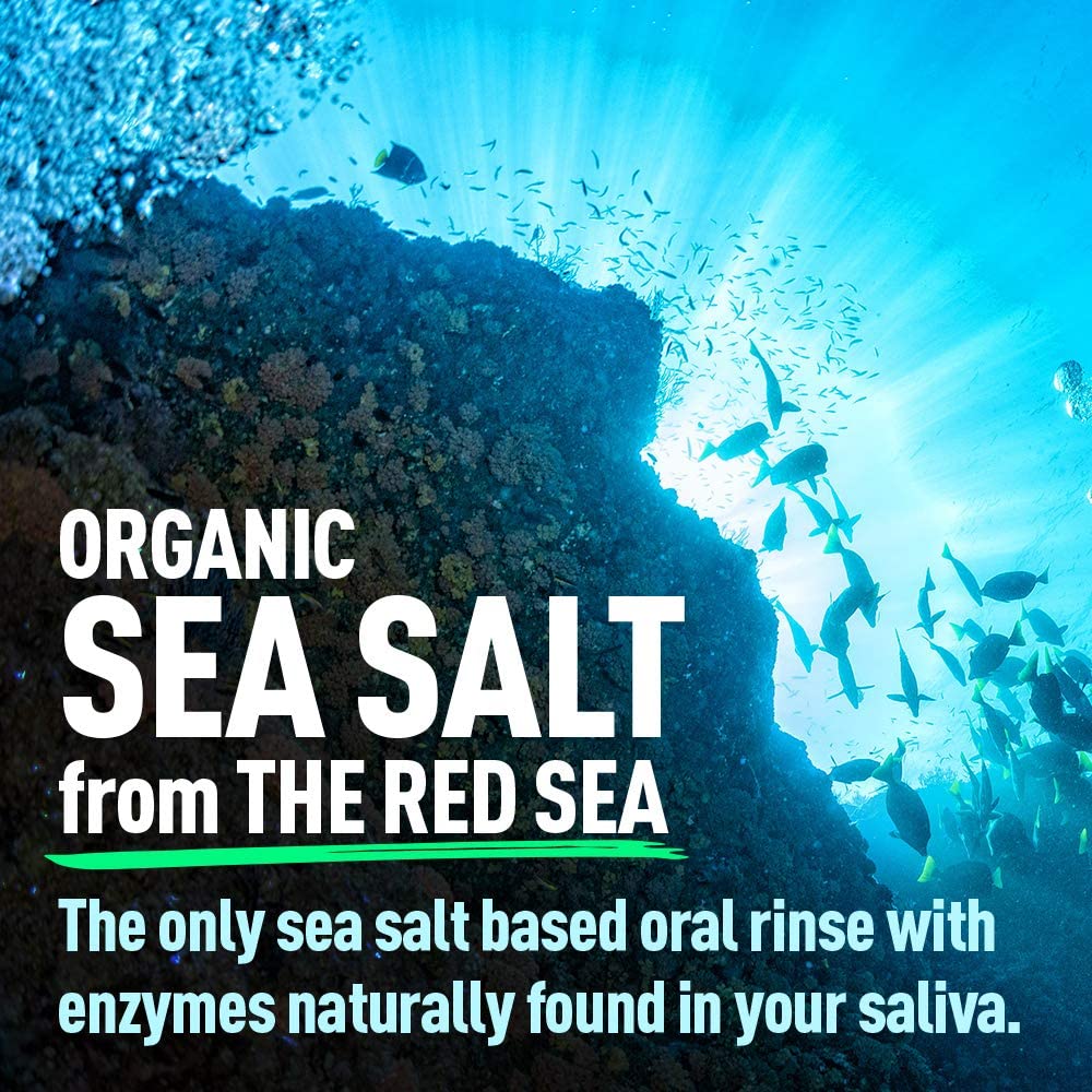 H2O Healing Rinse Sea Salt Oral Care Artic Mint