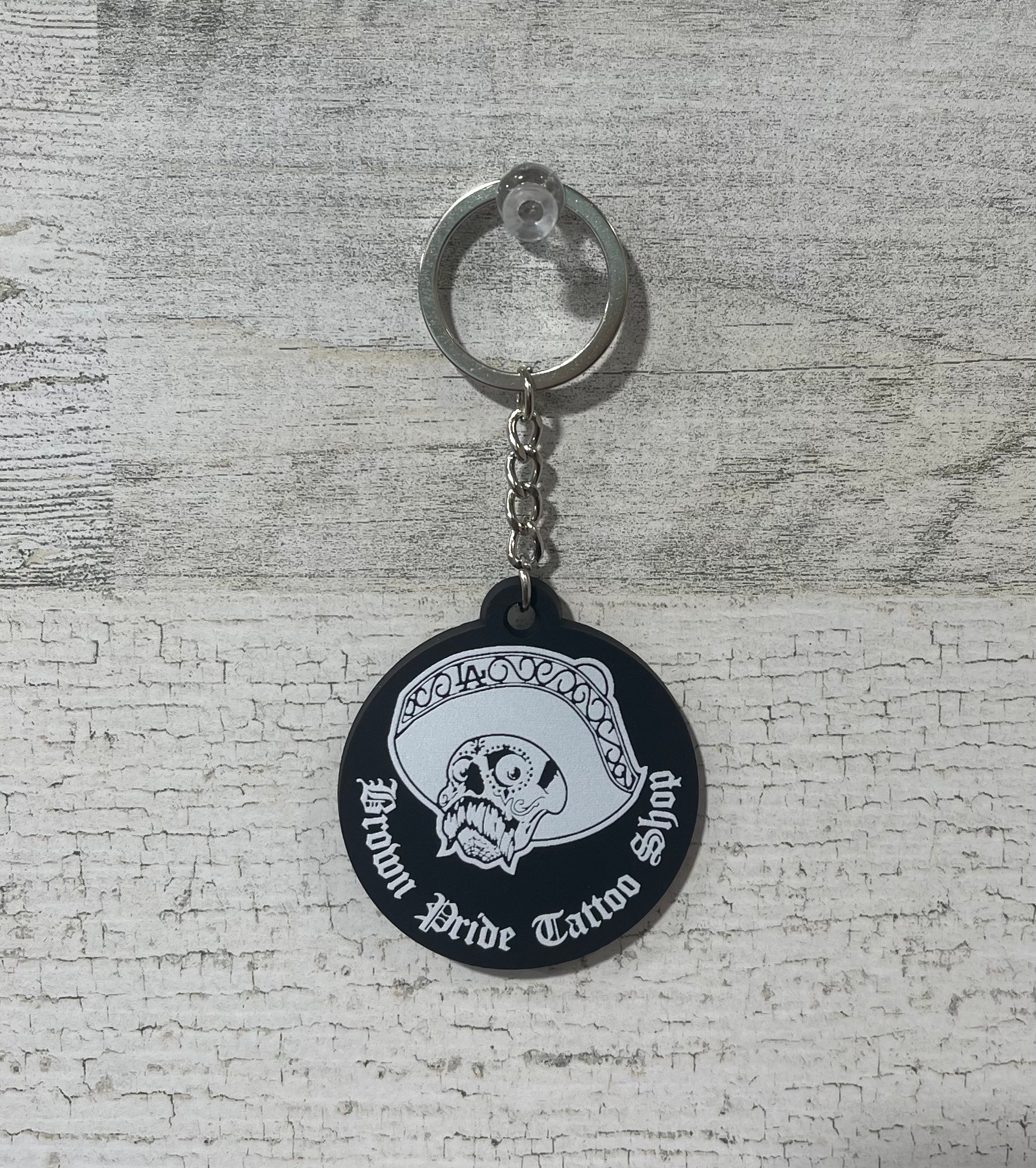 Brown Pride Keychain