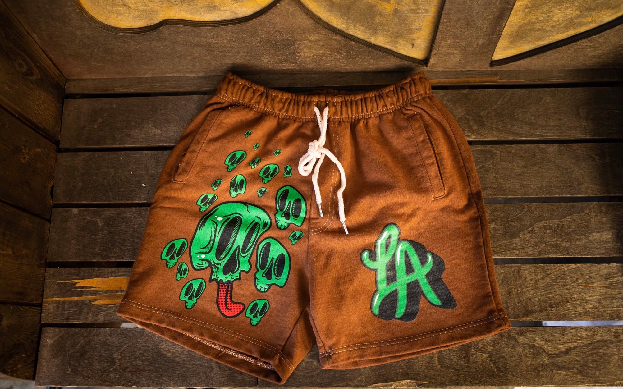 LAughing Skull Shorts
