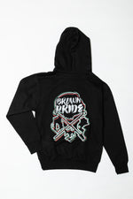 Load image into Gallery viewer, Black bpt stitch style hoodie
