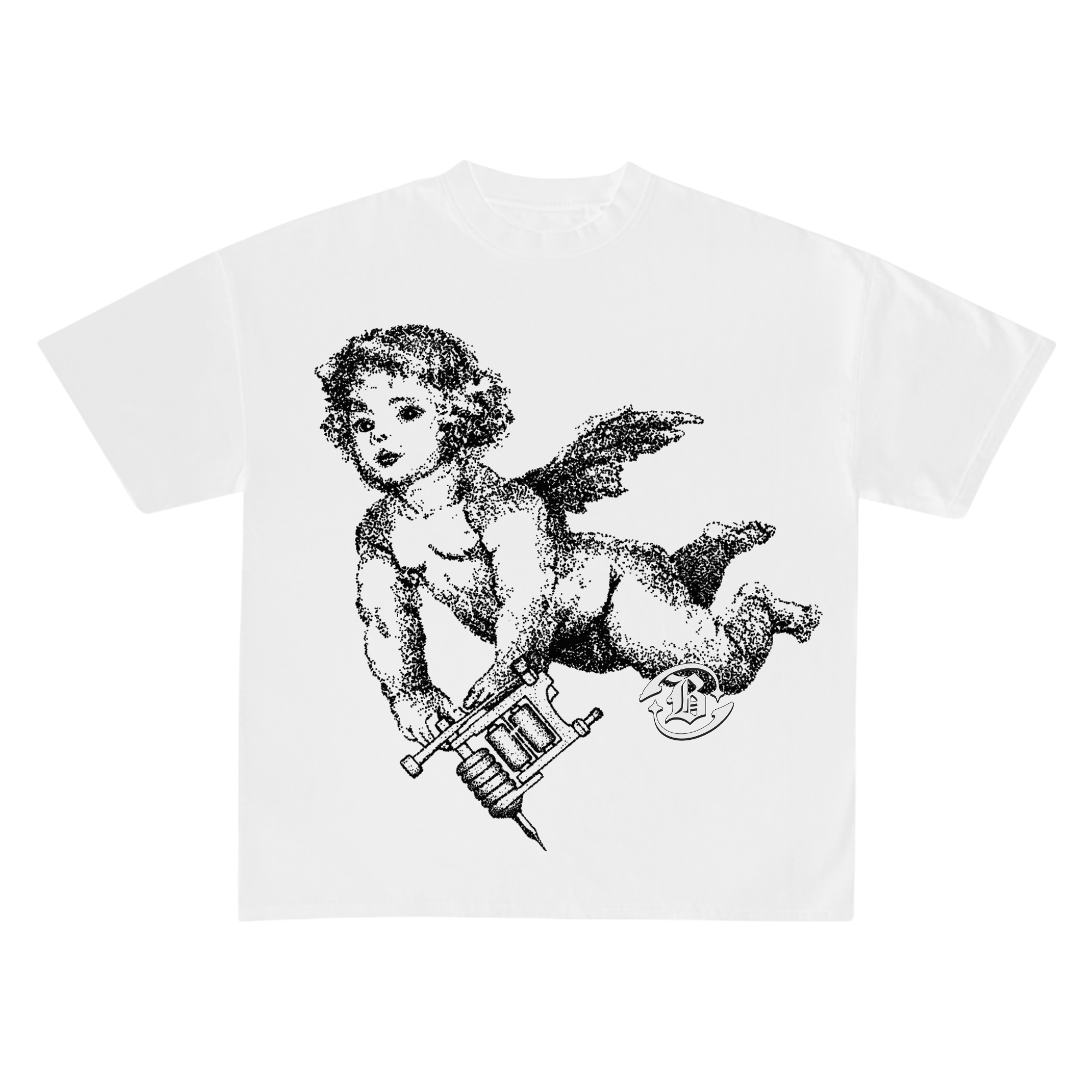 White Sherub Tee