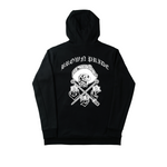 Load image into Gallery viewer, Classic Brown Pride Tattoo Logo Black Hoodie
