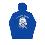 Load image into Gallery viewer, Classic Brown Pride Tattoo Logo Royal Blue Hoodie
