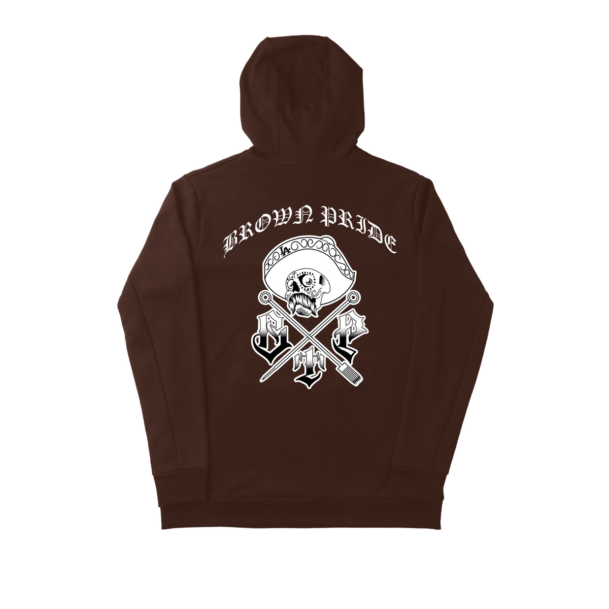 Classic Lightweight Espresso Hoodie – Brown Pride Tattoo Shop