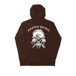 Load image into Gallery viewer, Classic Brown Pride Tattoo Logo Hoodie
