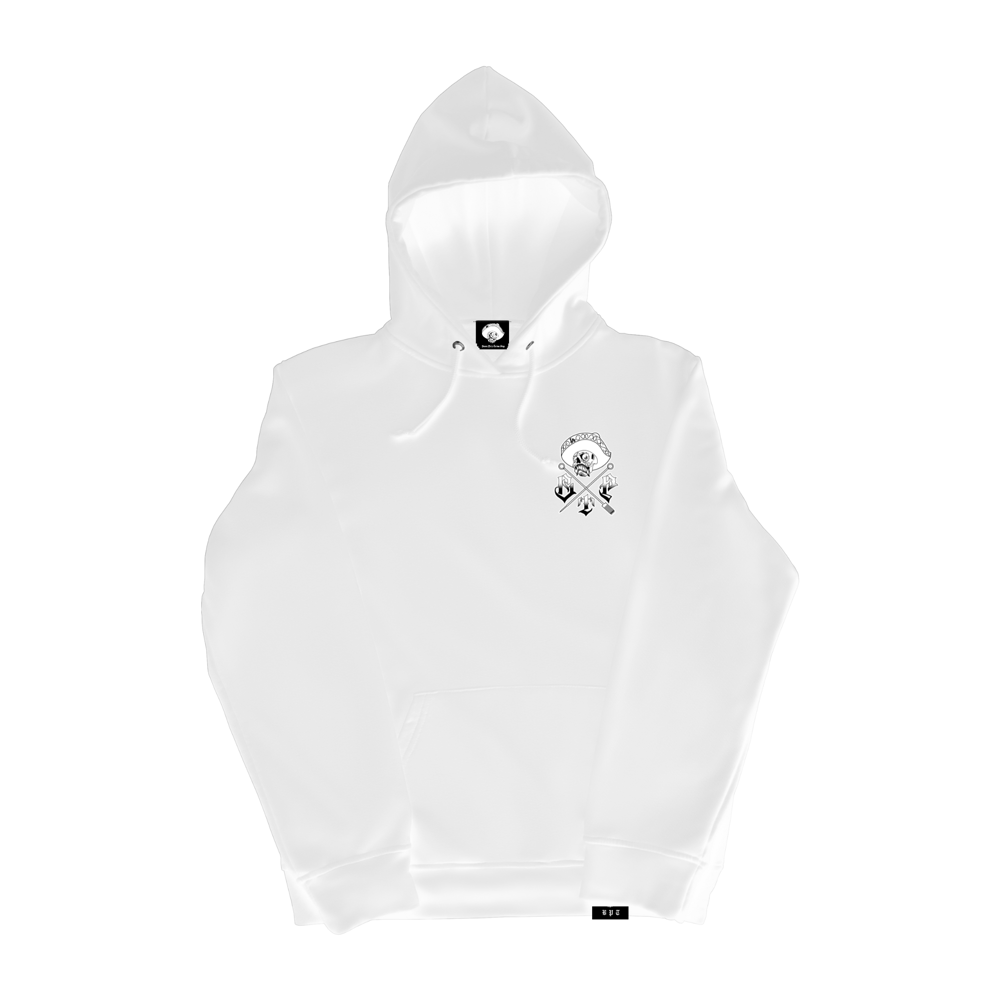 Classic Brown Pride Tattoo Logo Hoodie