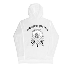 Classic Brown Pride Tattoo Logo Hoodie