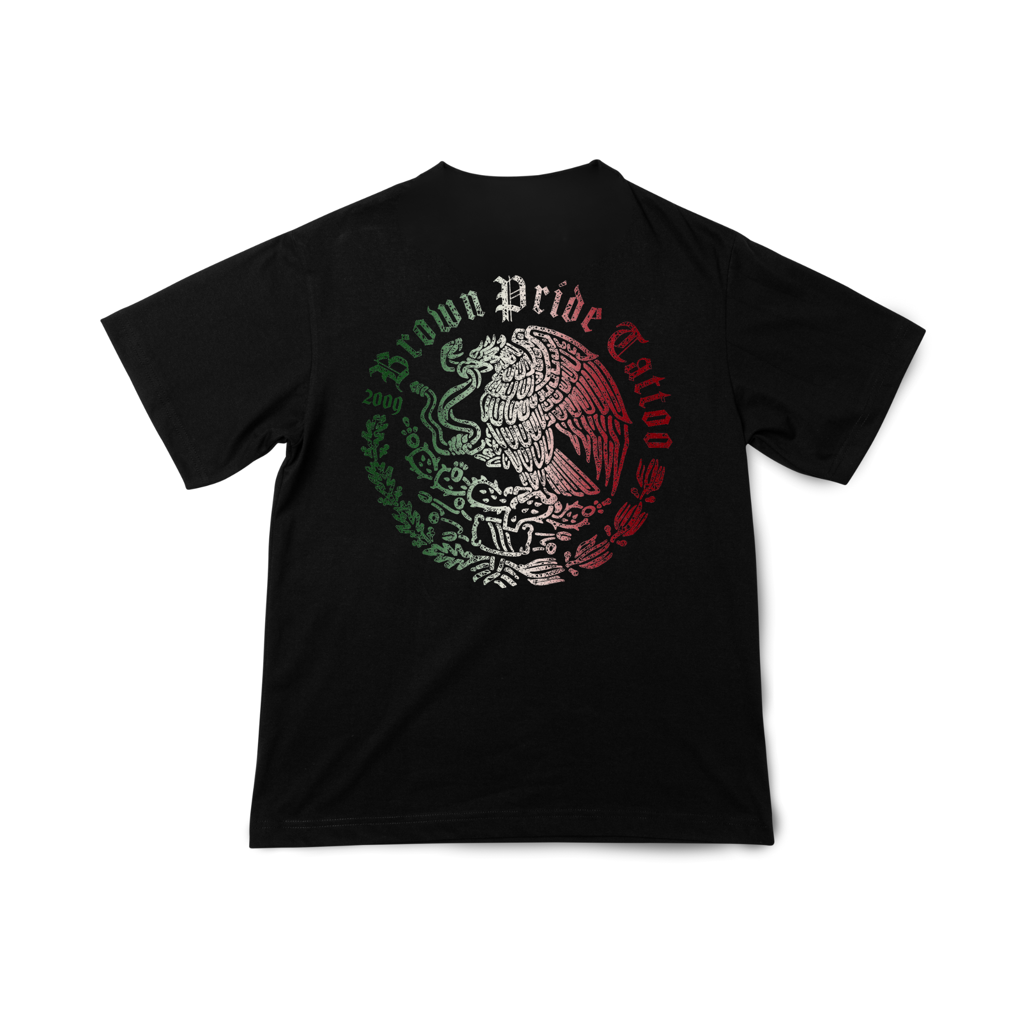 Mexican Flag Puff Print Tee