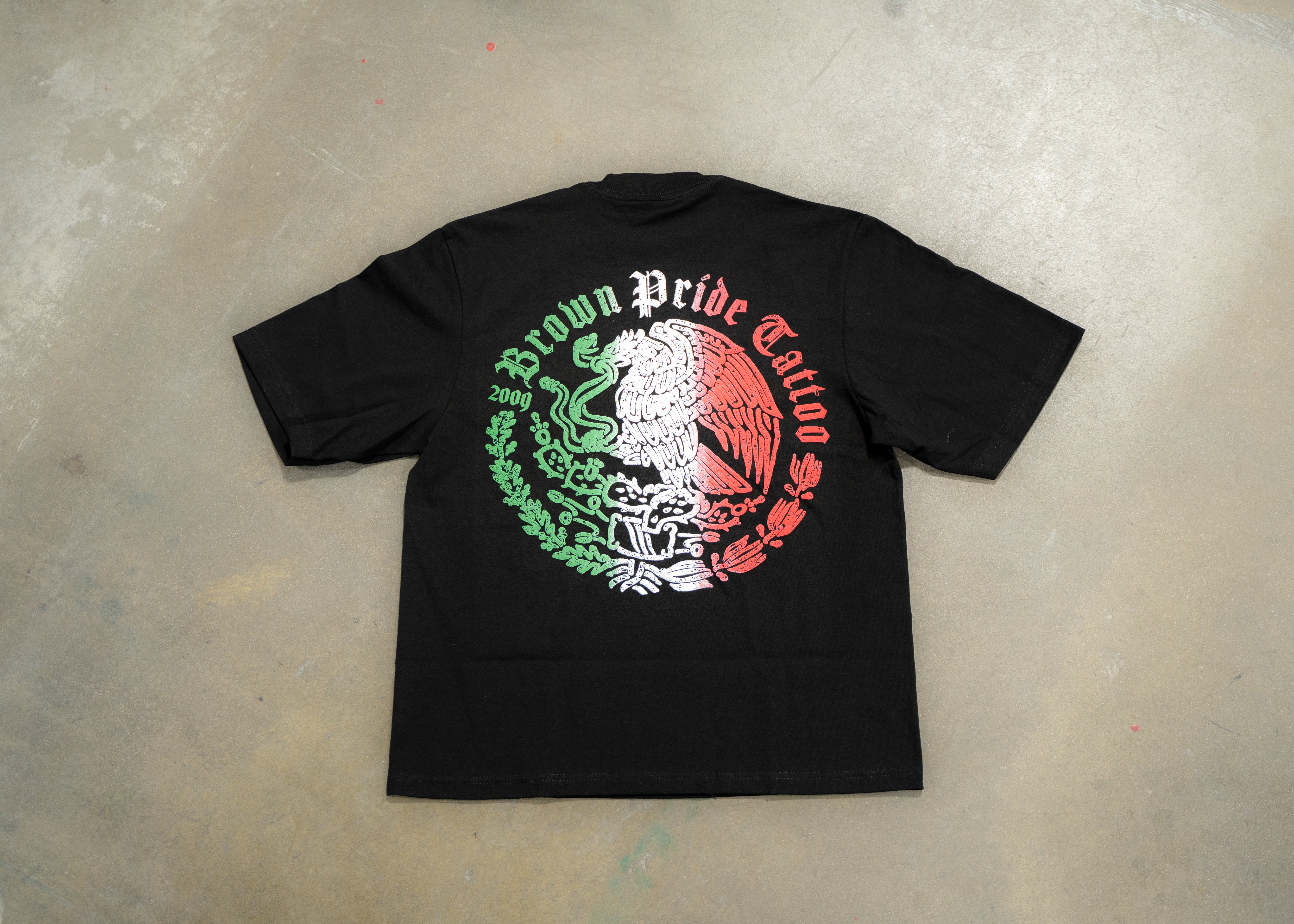 Mexican Aguila Puff Print Tee