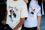 Load image into Gallery viewer, Cupid Cholo White Tee
