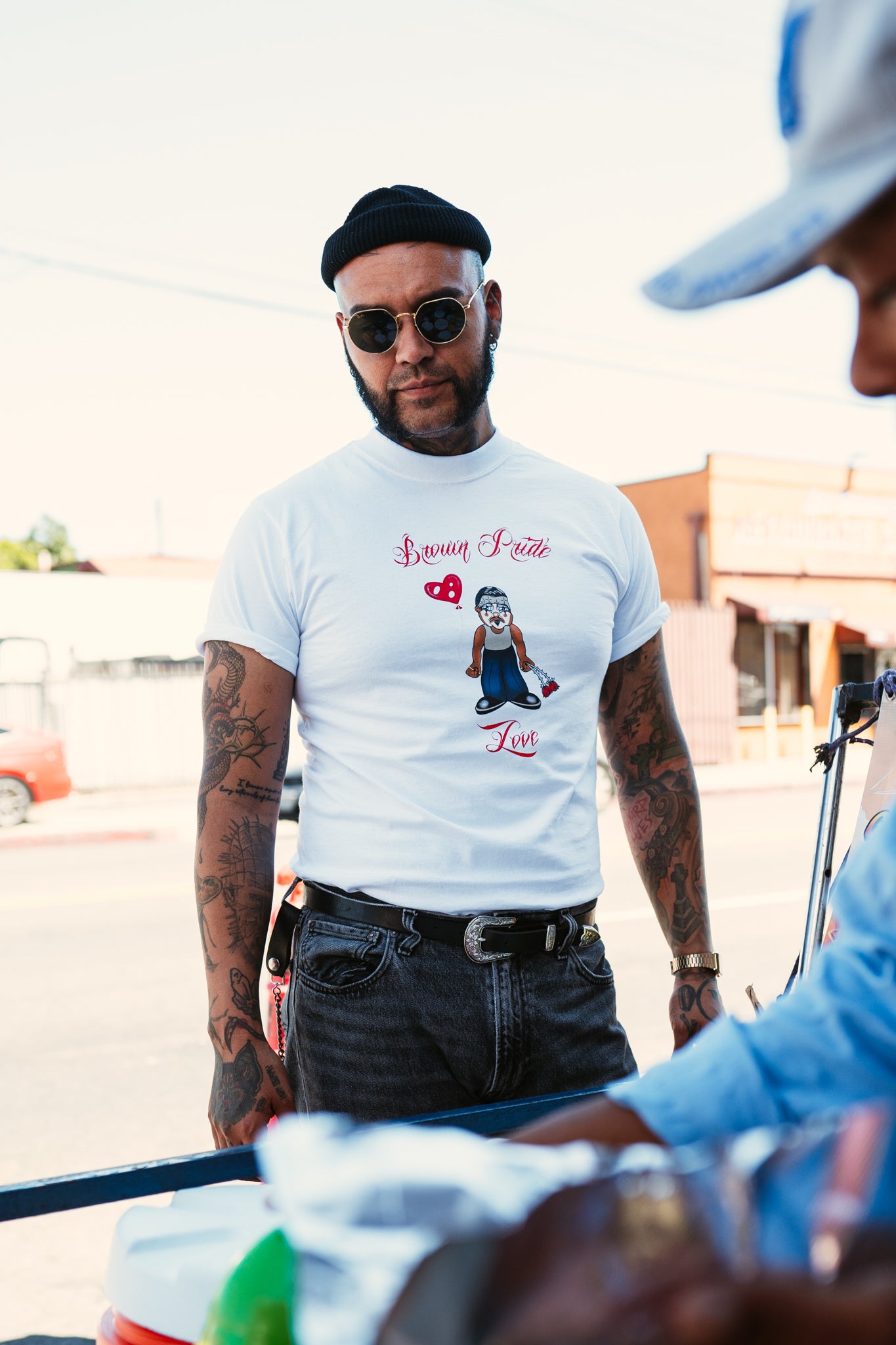 Rose Cholo Tee