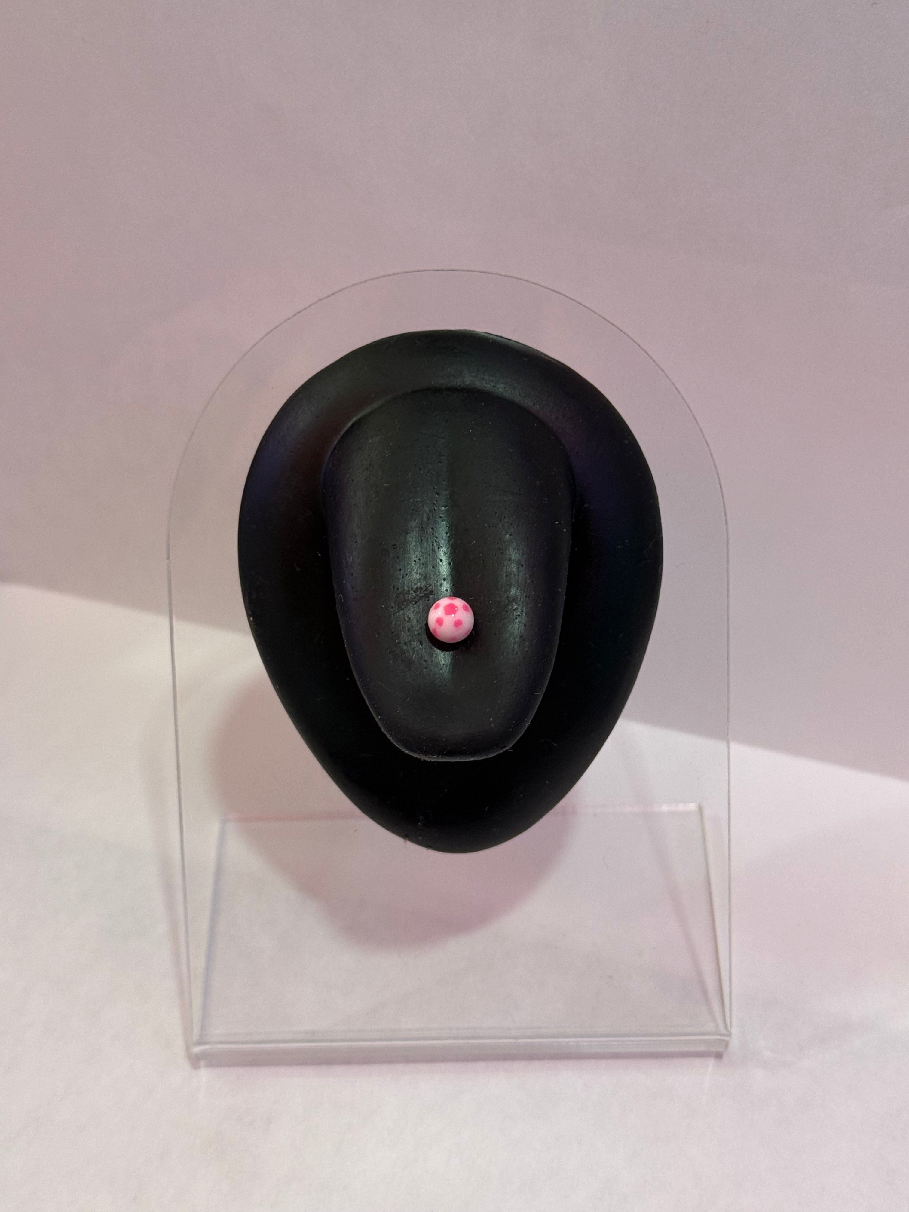 Multi-color Tongue Piercing