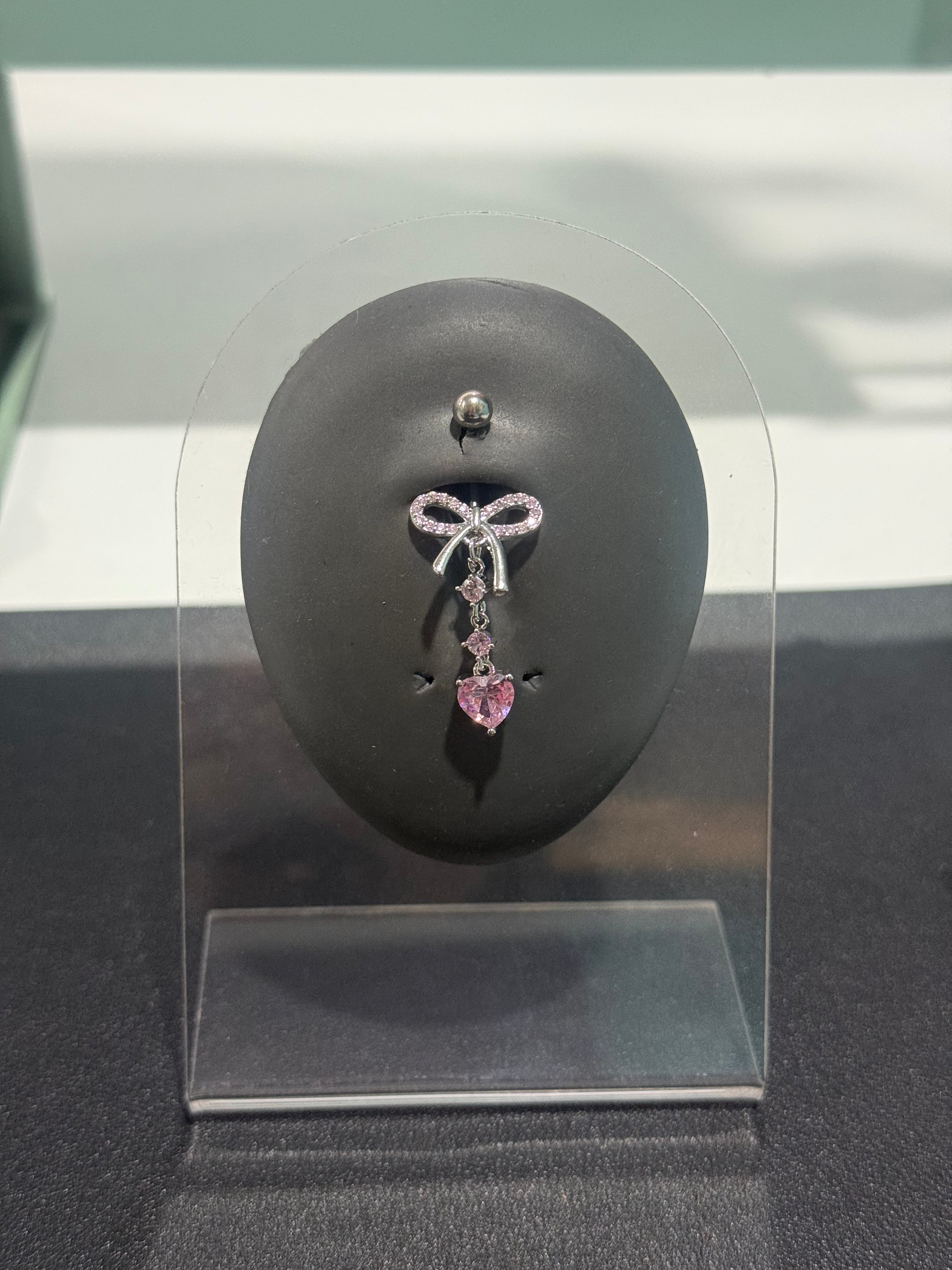 Bow Dangle Belly Piercing
