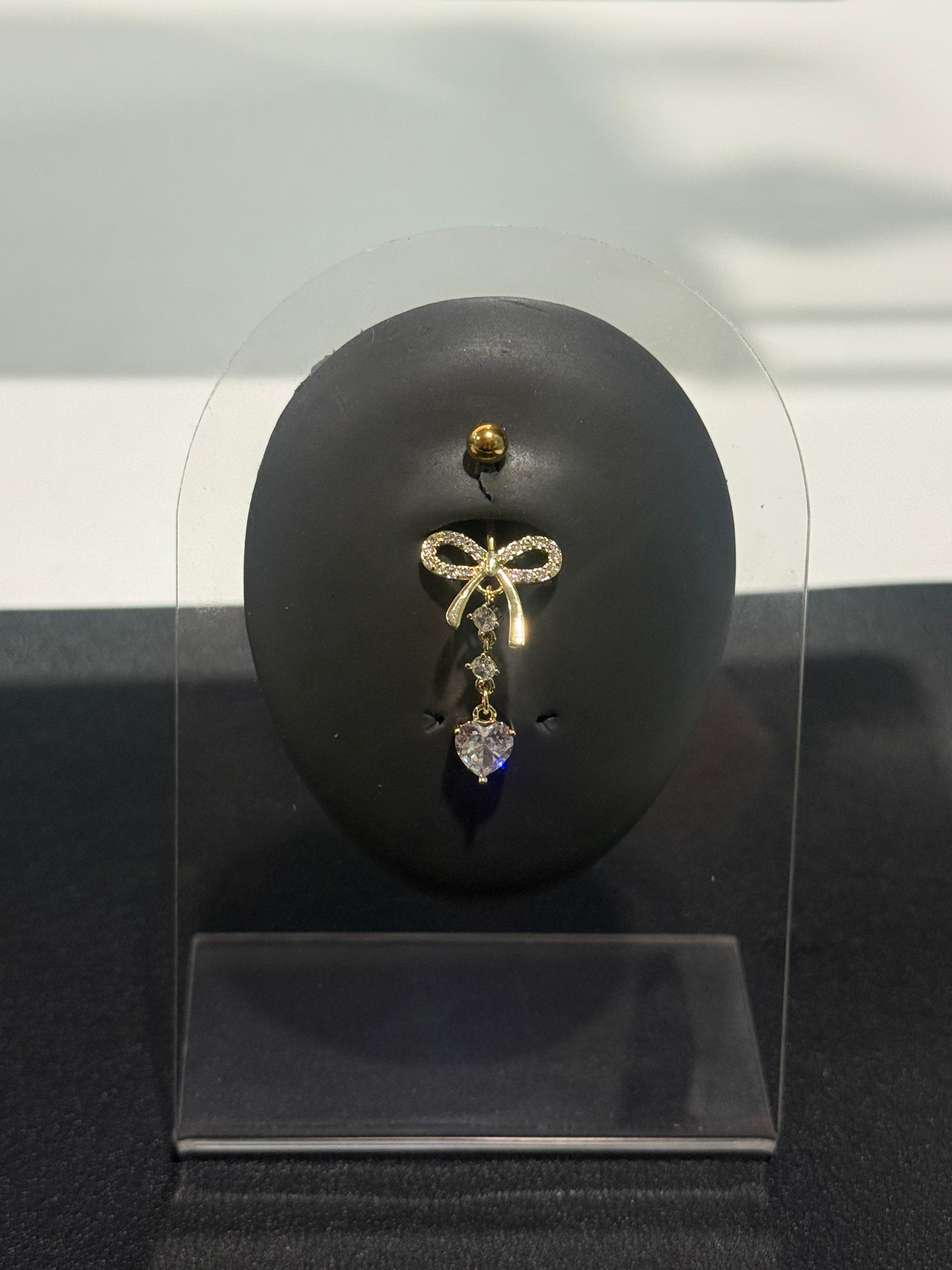 Bow Dangle Belly Piercing