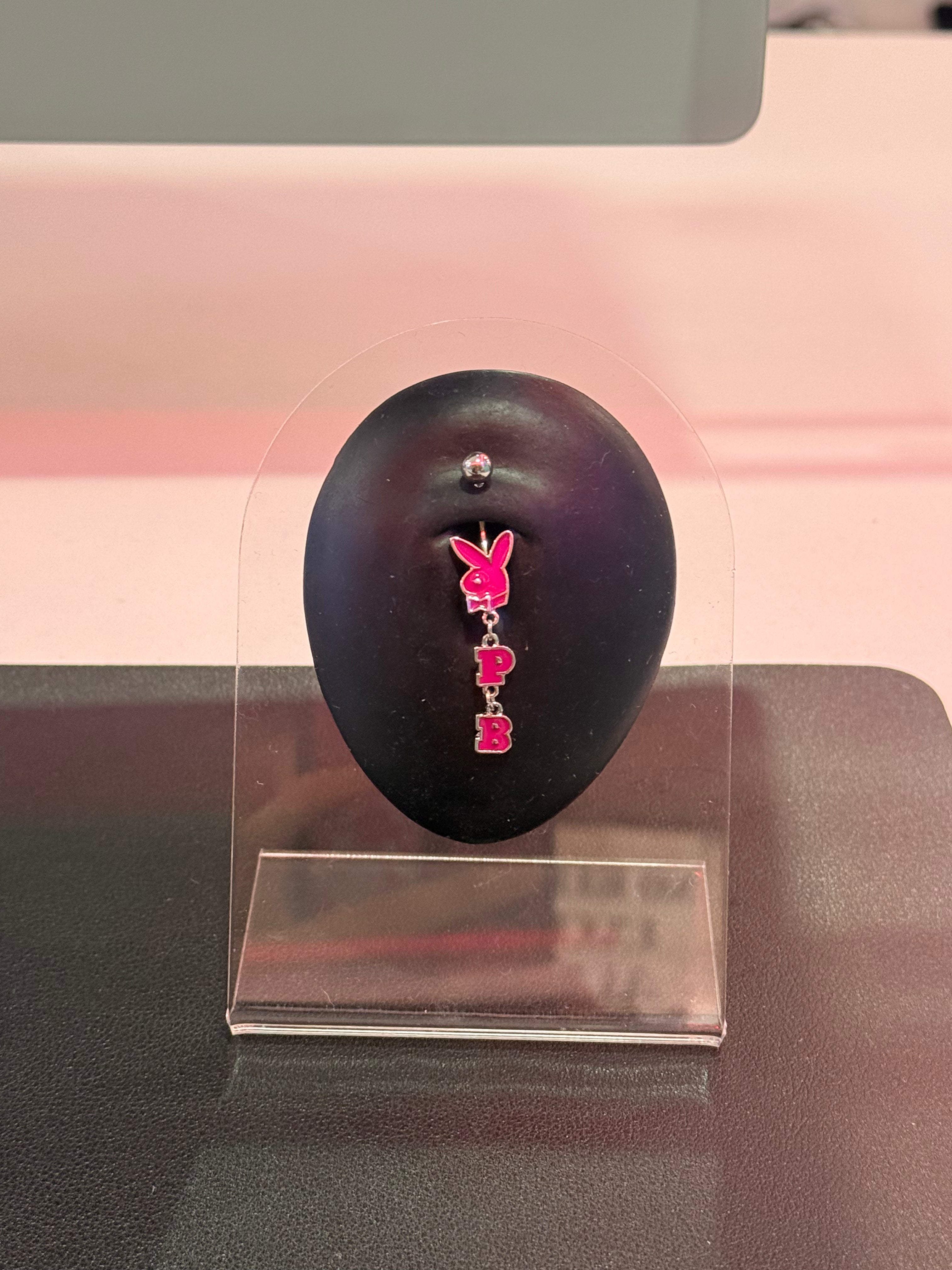 "PB" Dangle Belly Piercing