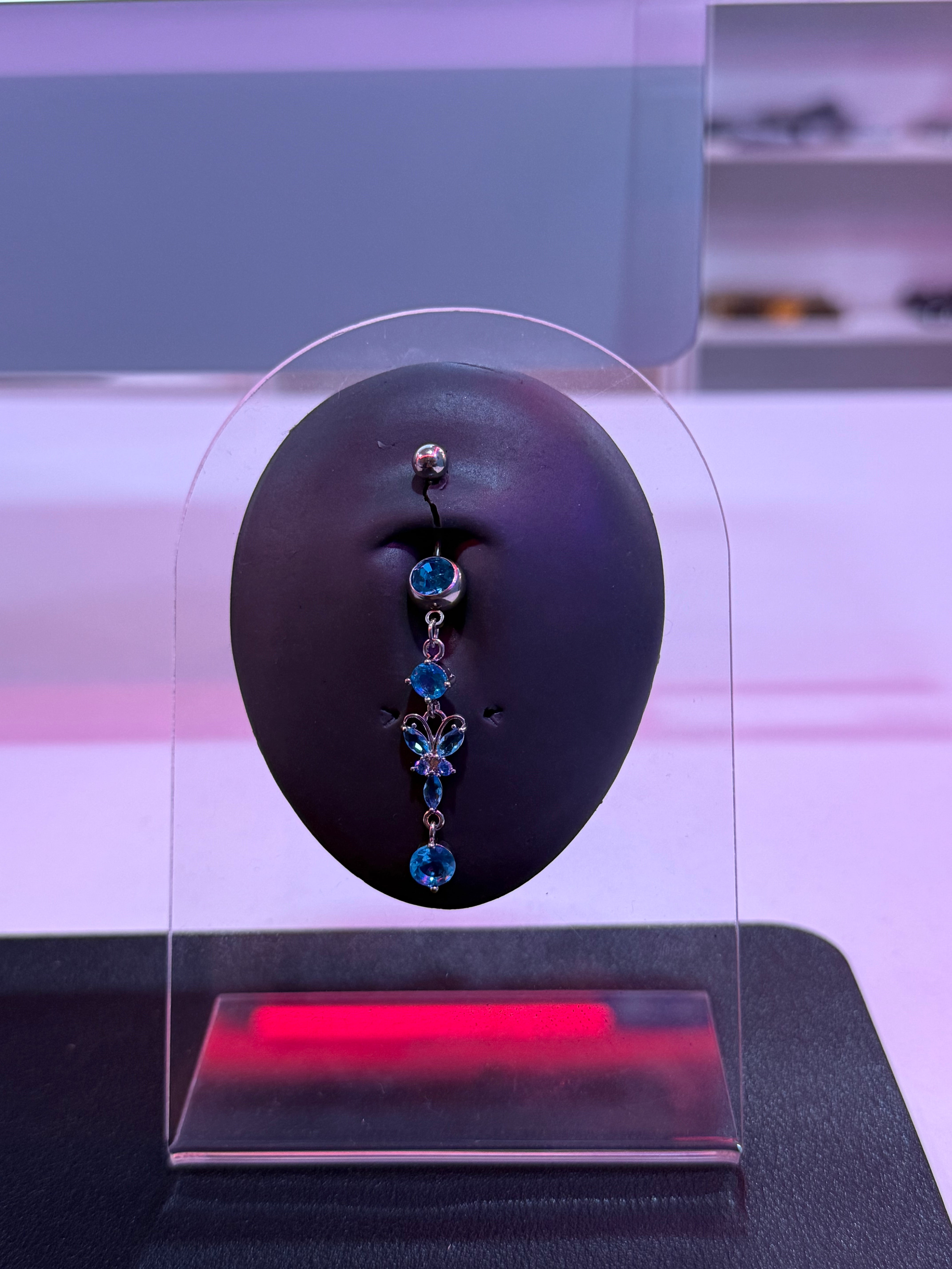 Mini Butterfly Dangle Belly