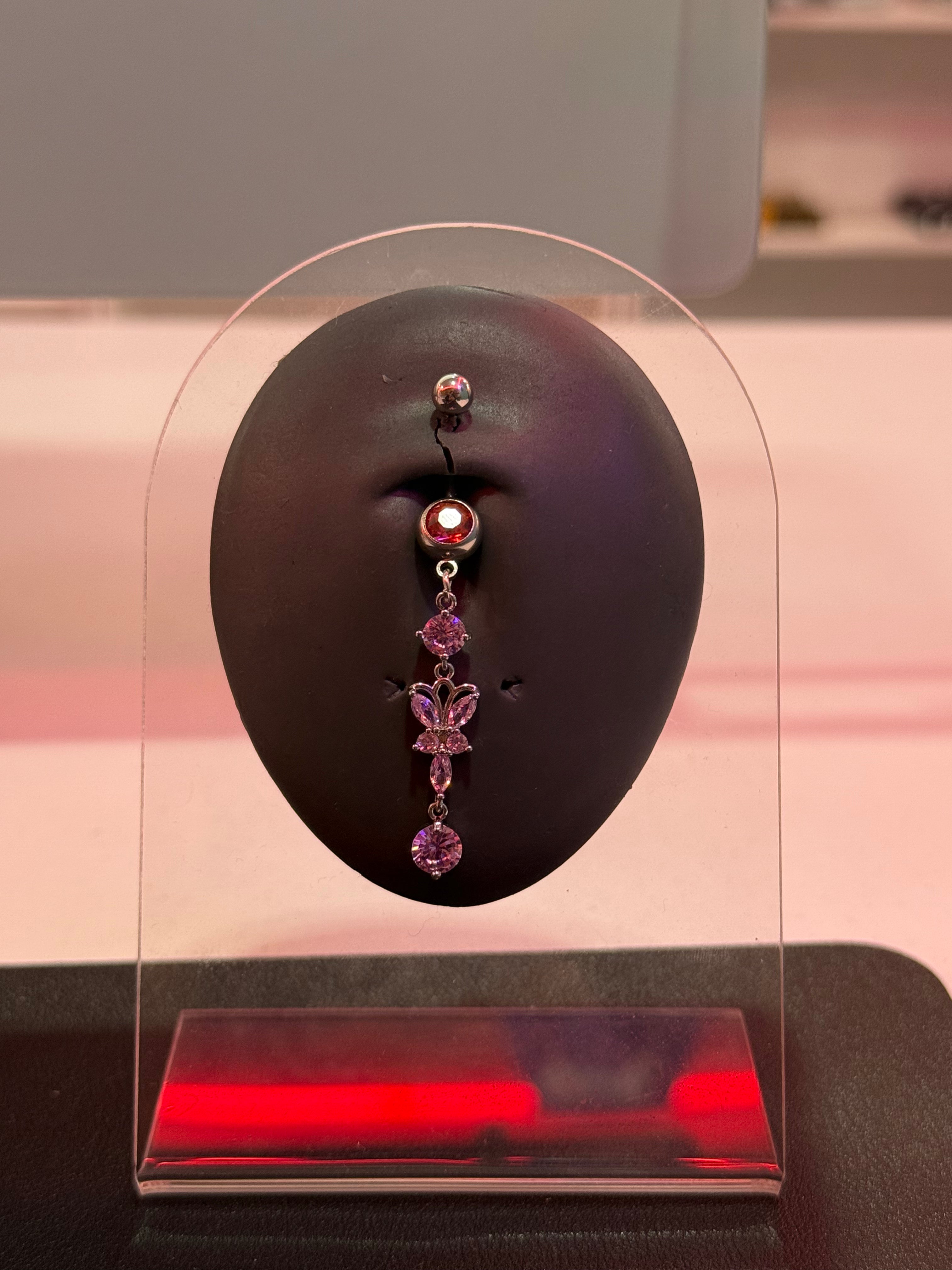 Mini Butterfly Dangle Belly