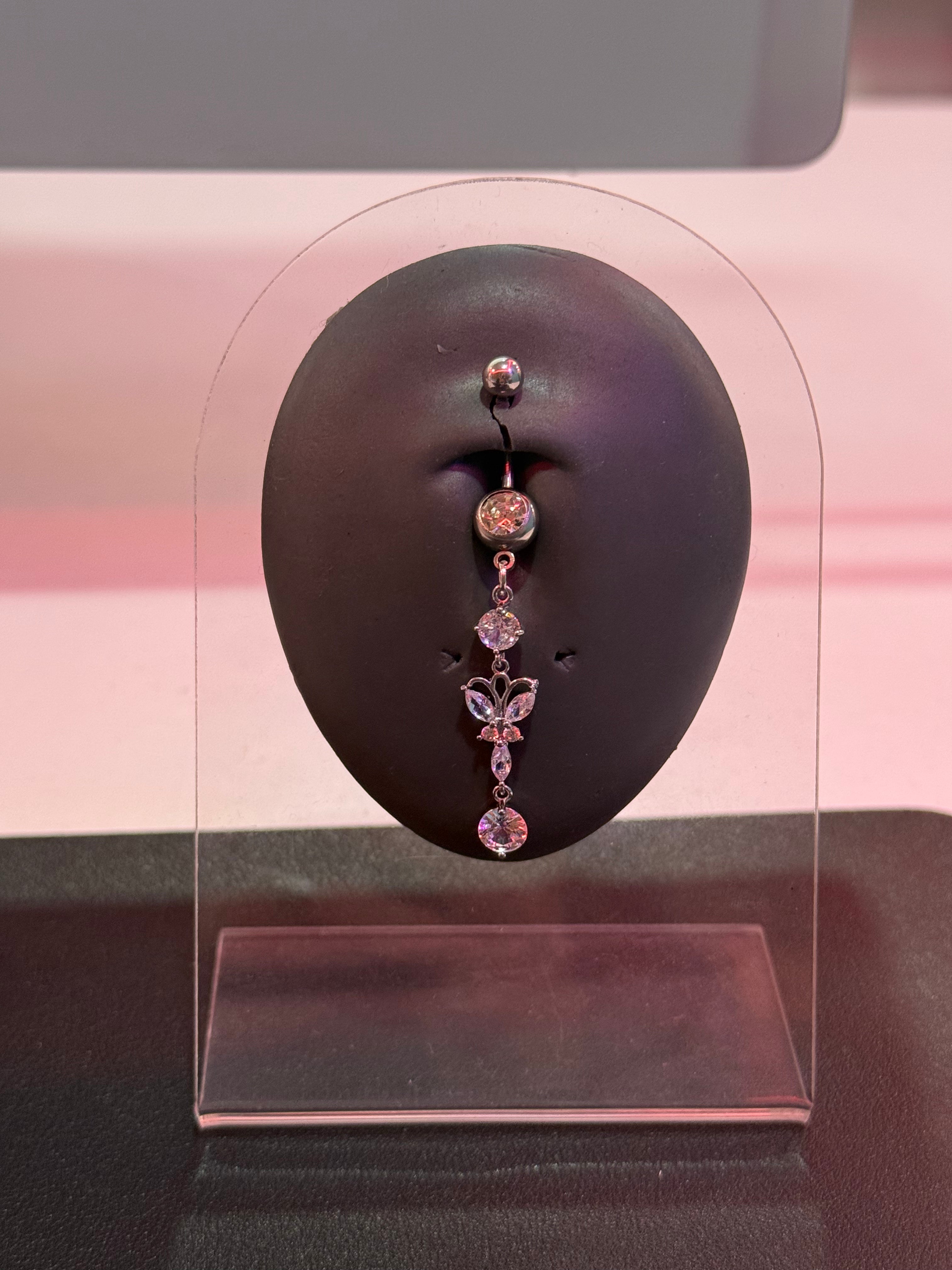 Mini Butterfly Dangle Belly