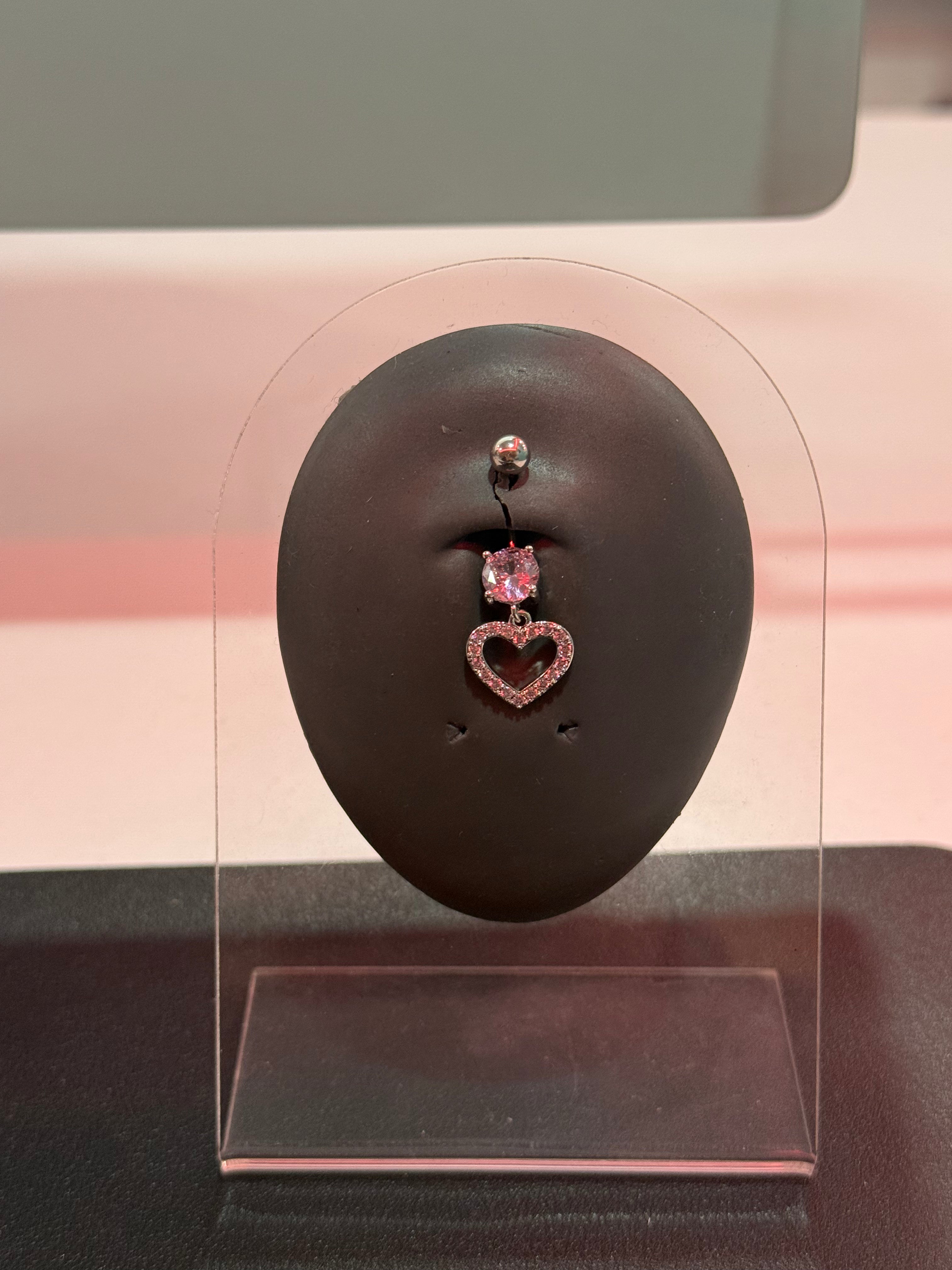 Heart Double-Gem Belly