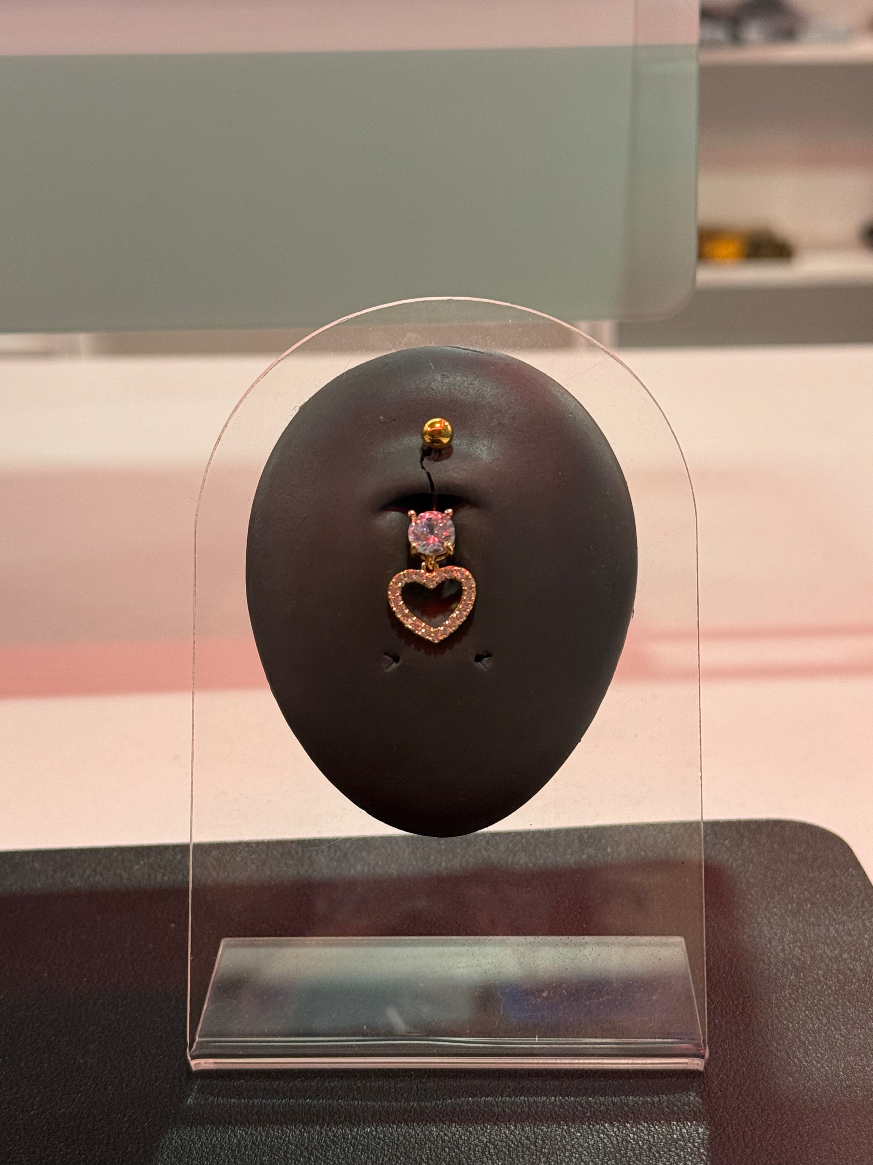 Heart Double-Gem Belly