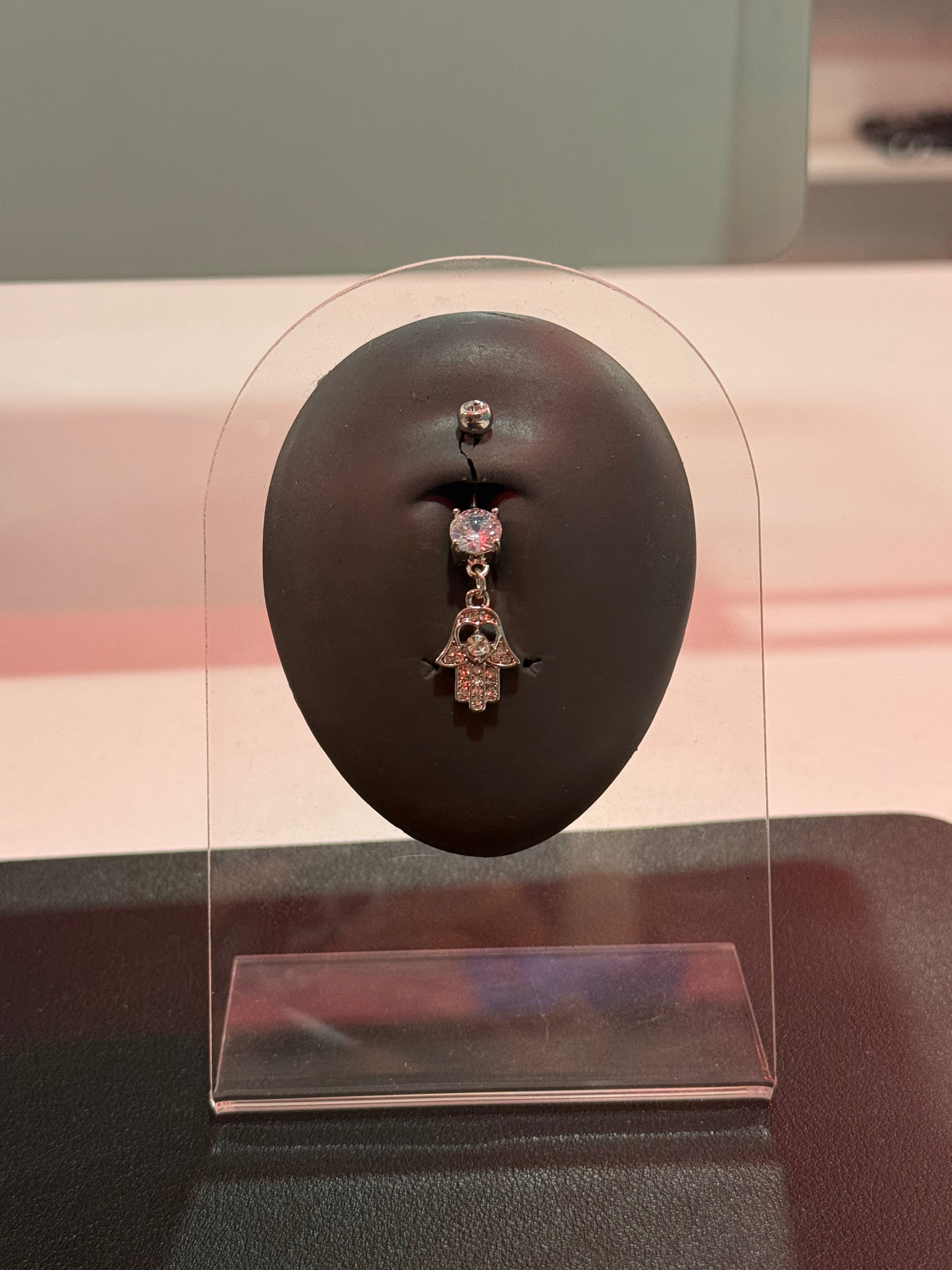 Bedazzled Hamsa Hand Belly