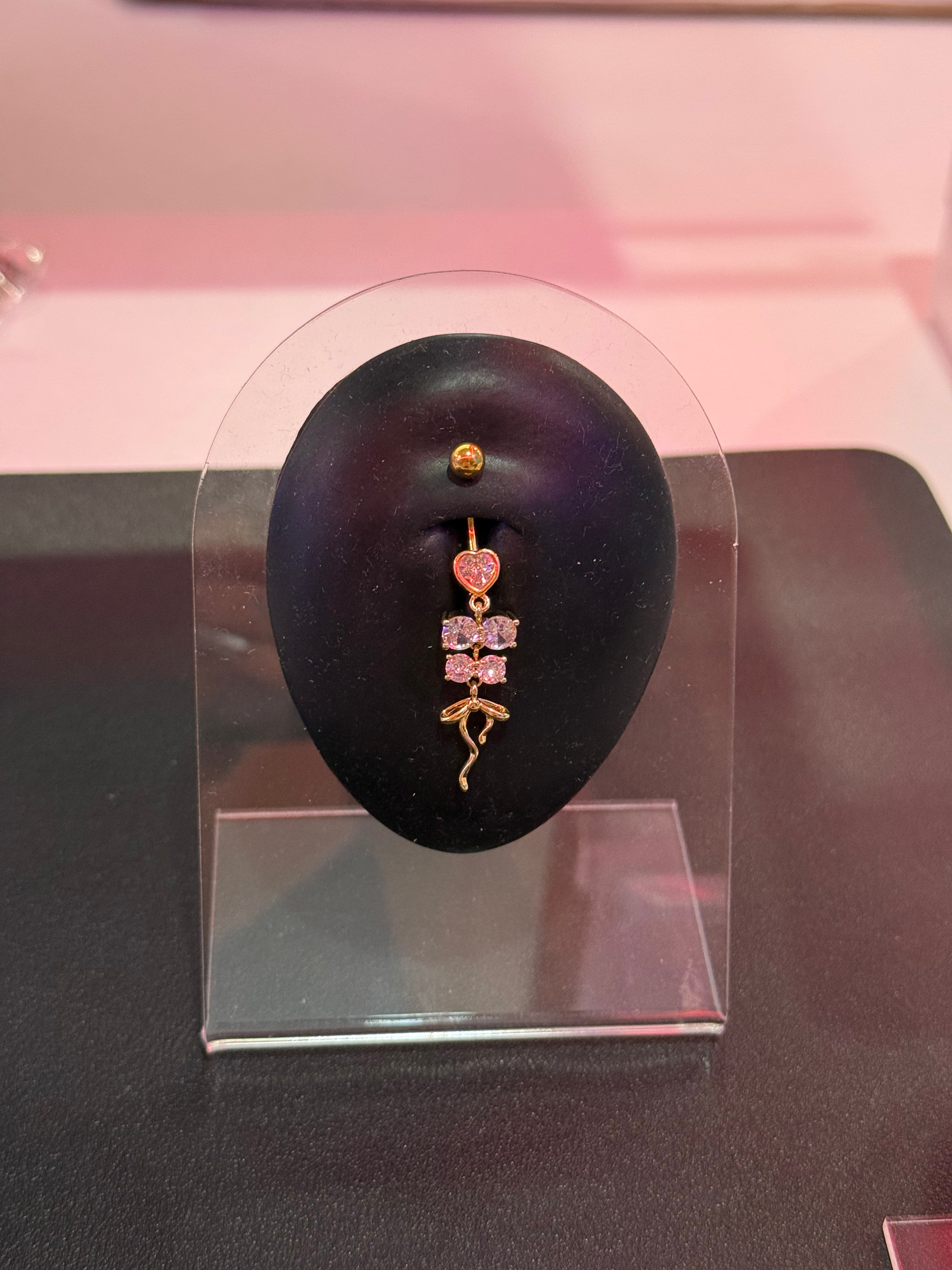 Gold Stacked Bow Belly