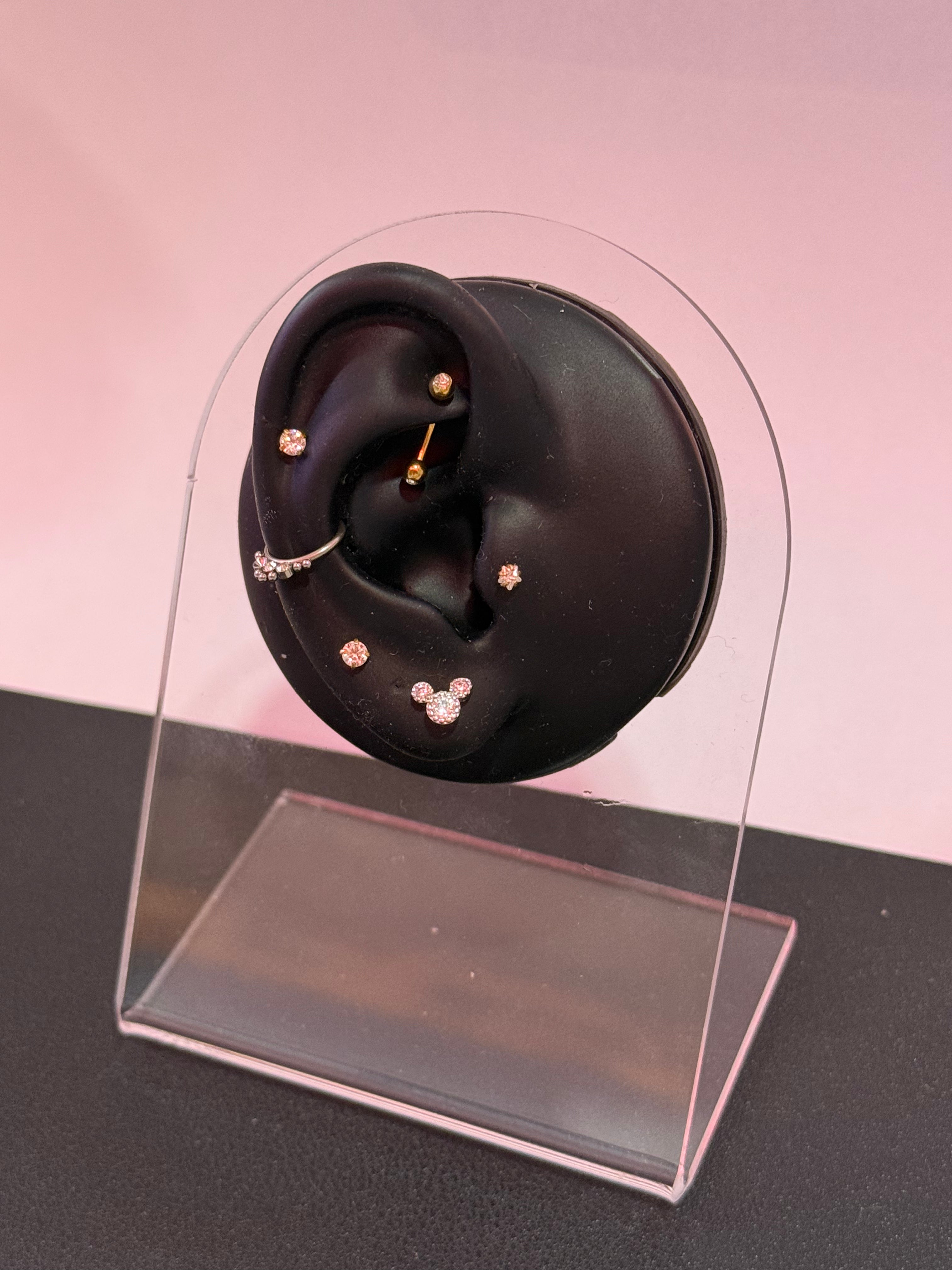 Blinged Mouse Earring