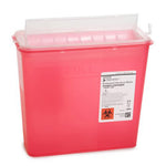 Load image into Gallery viewer, McKesson Prevent Red Waste Container 5.4 Quarts
