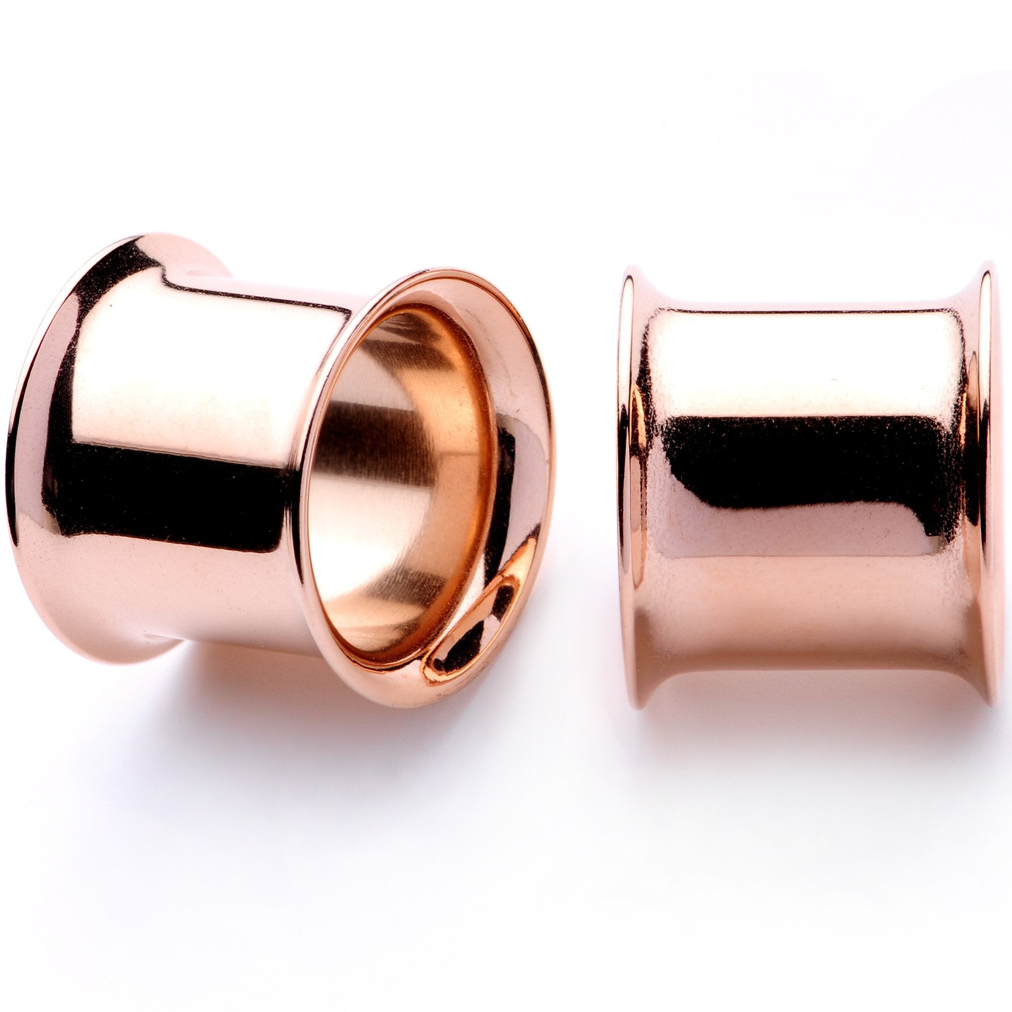 Rose Gold 00 Tunnel Gauge