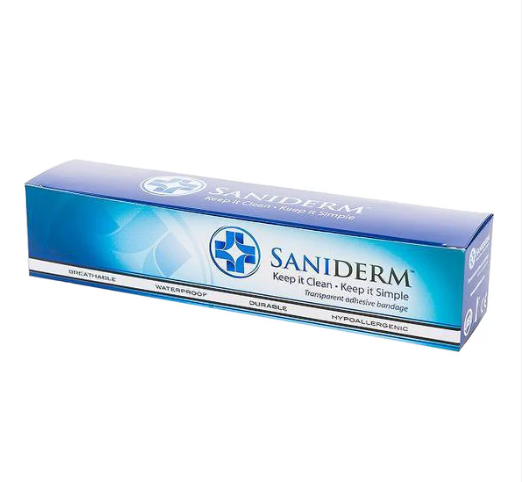 Saniderm Transparent Adhesive Bandage - 8" x 8 yard Roll