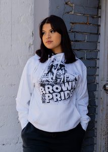 El Chavo Brown Pride White Hoodie