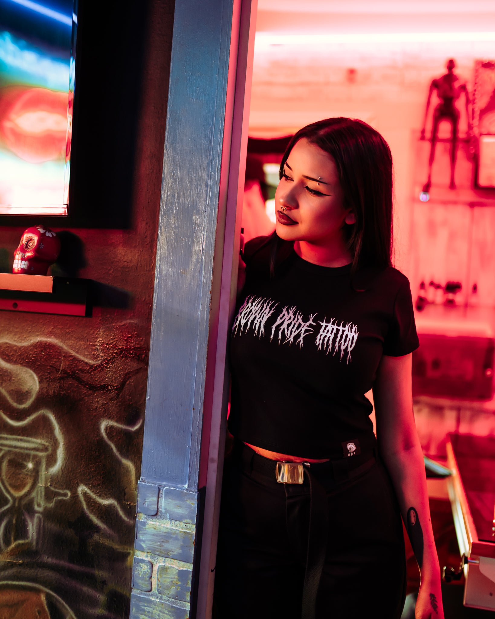 Gothic BPT Crop Top
